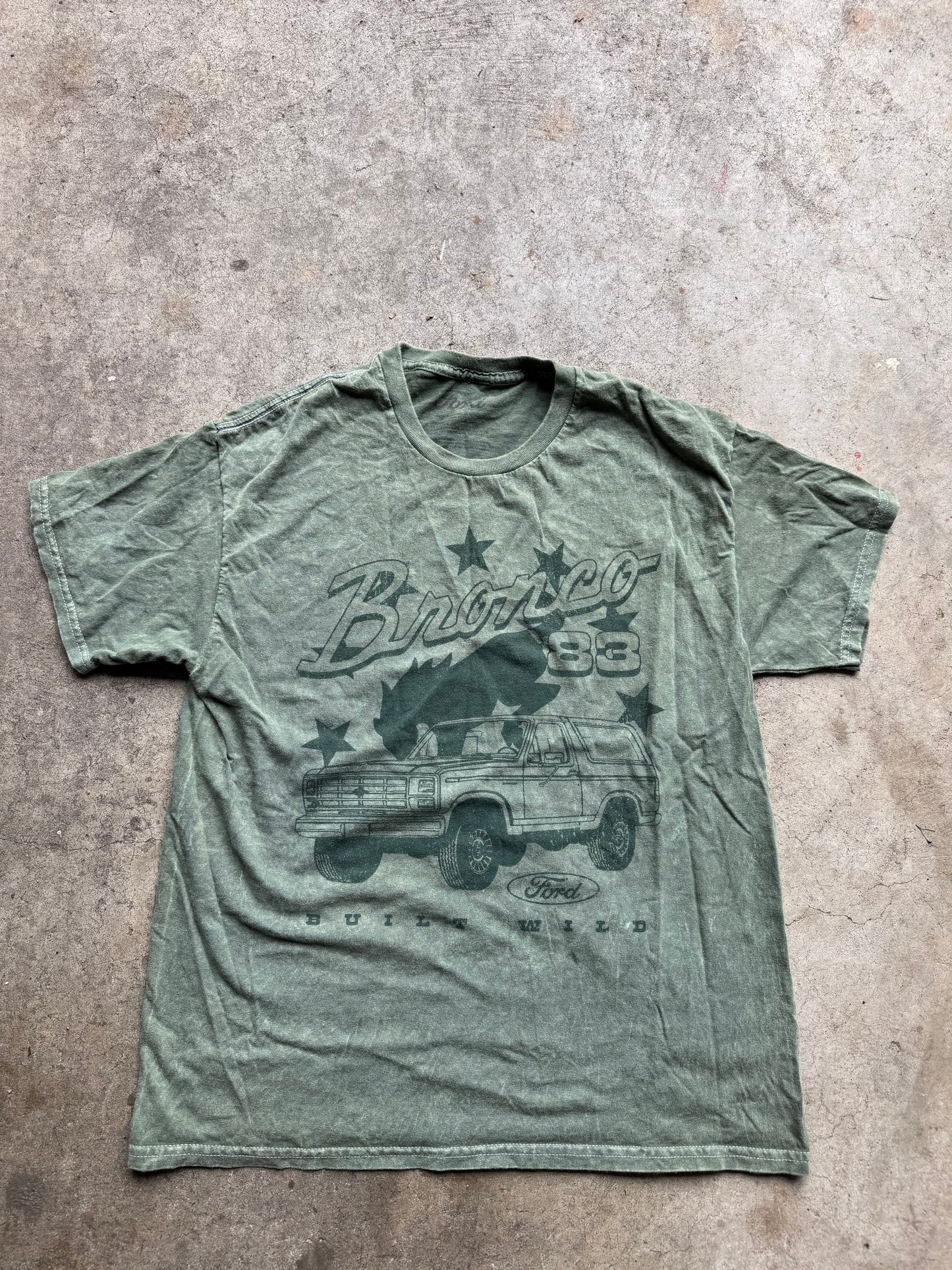 Vtg bronco tee