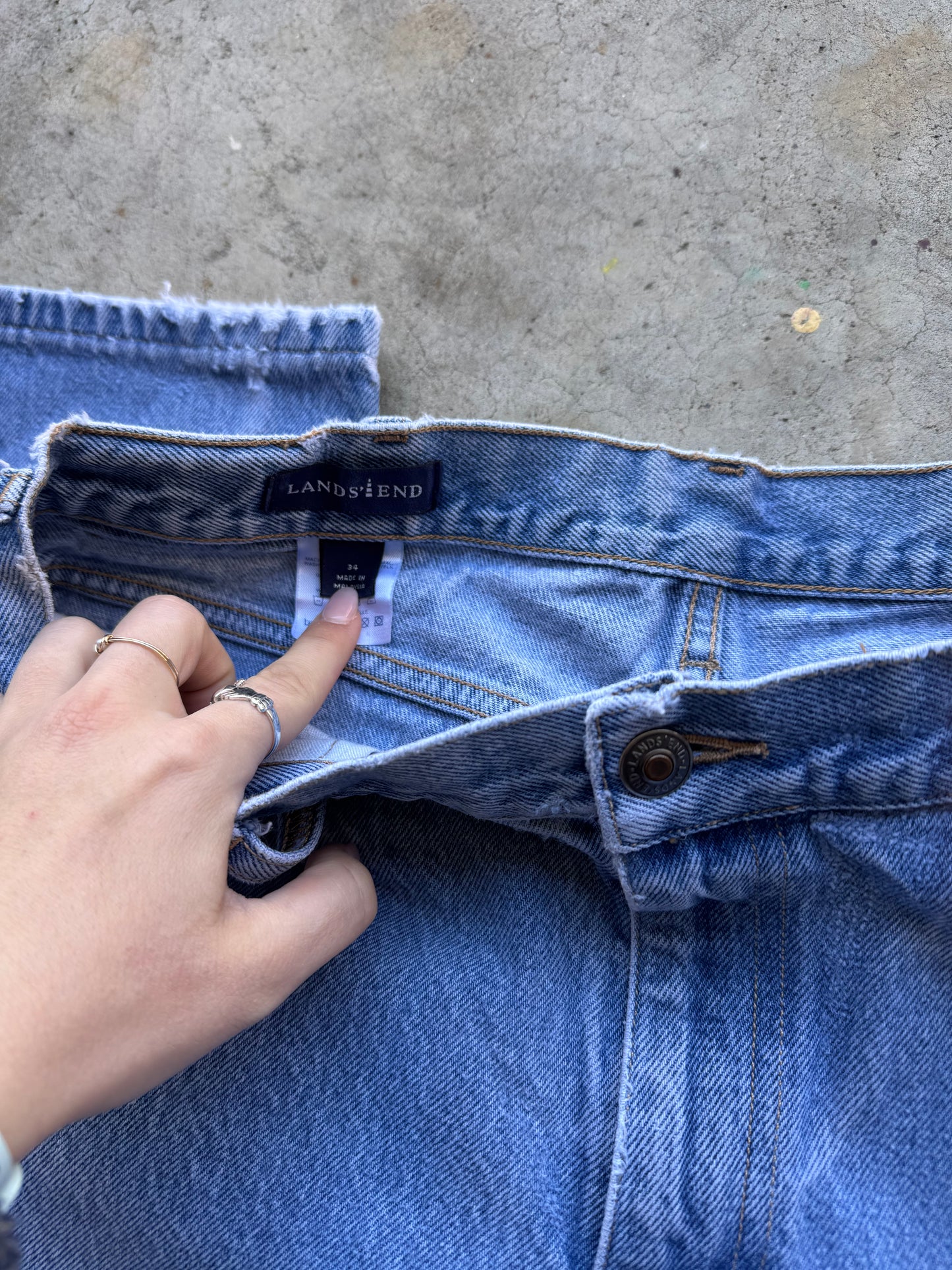 Vtg Lands End Jeans