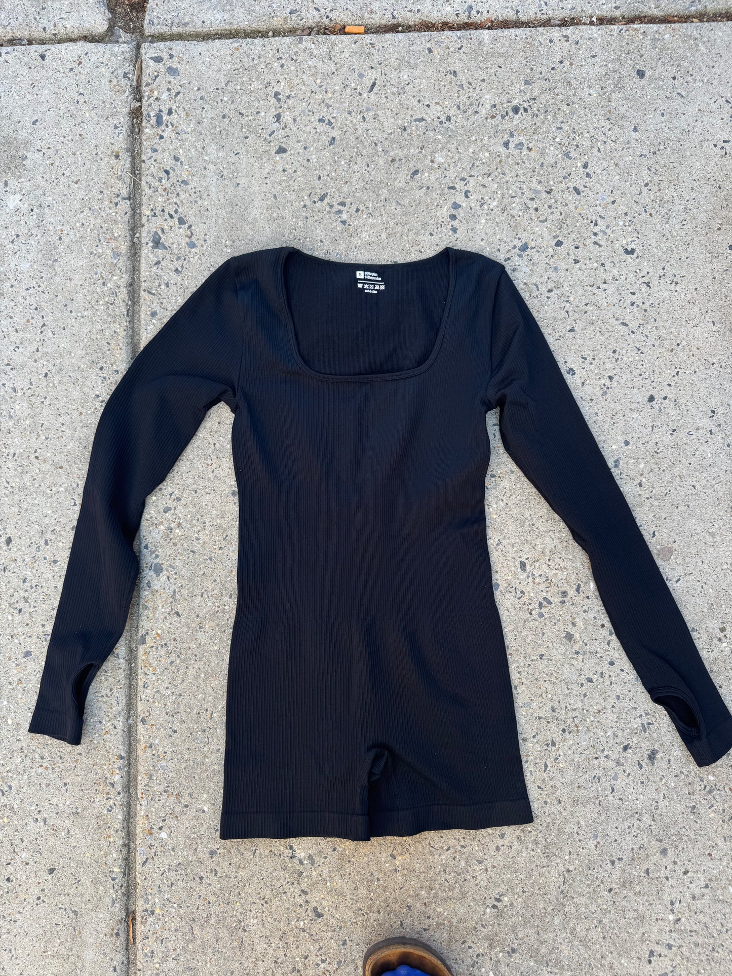 Black one piece