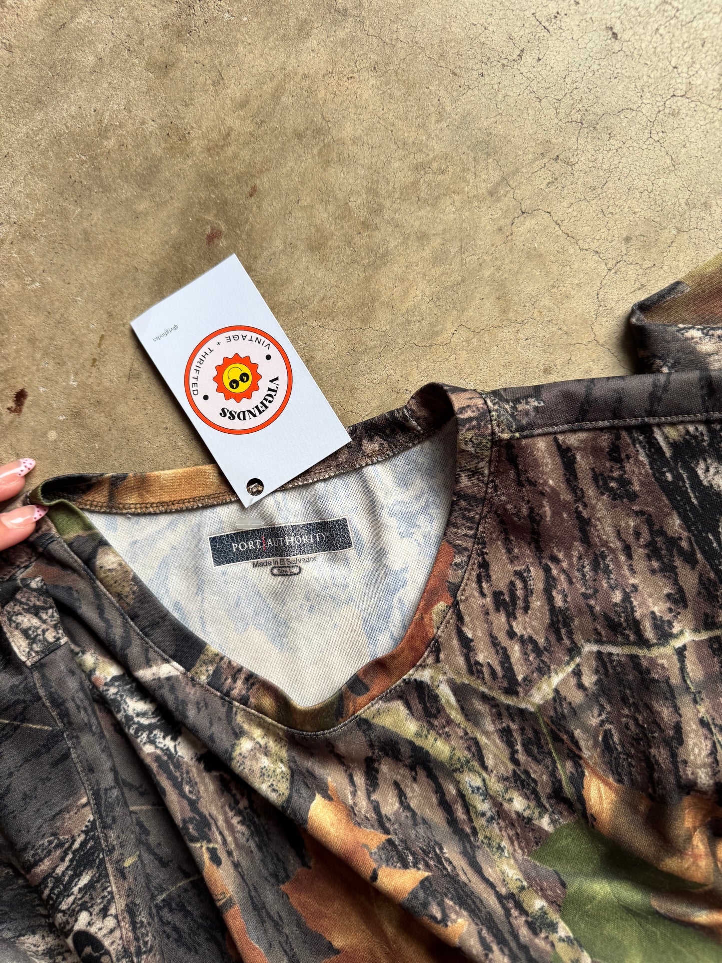 Camo tee
