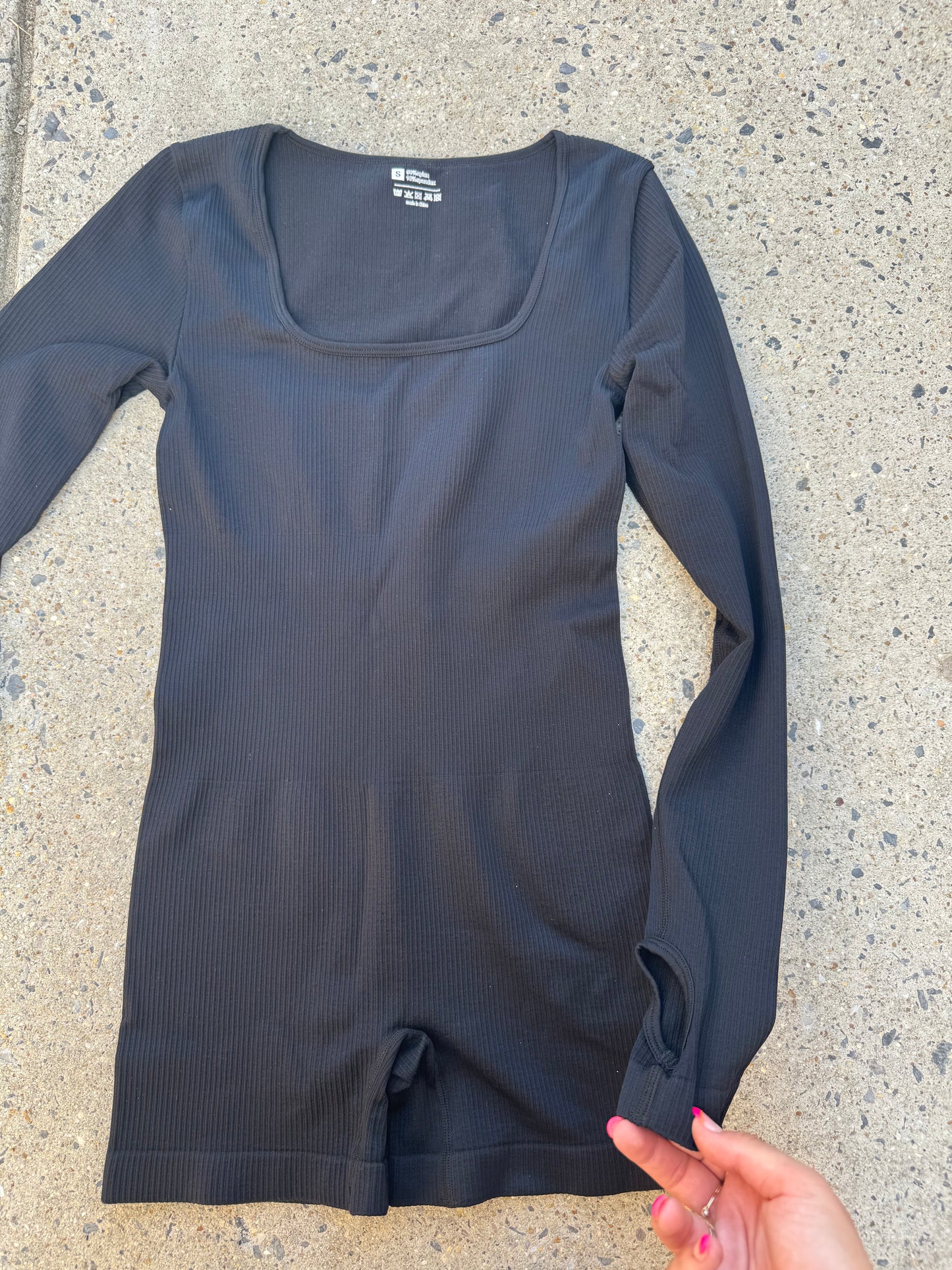 Black one piece