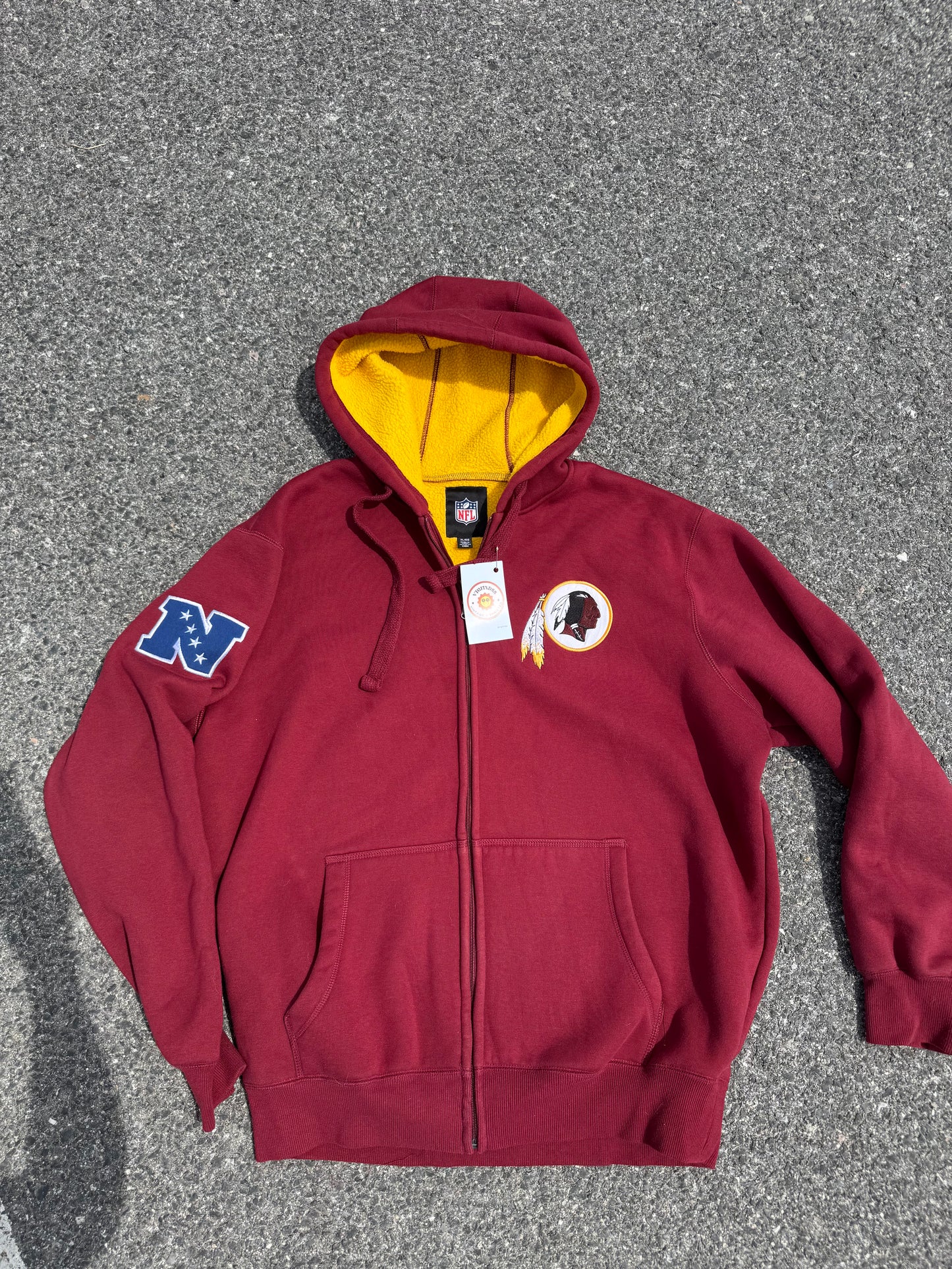 Vtg redskins jacket