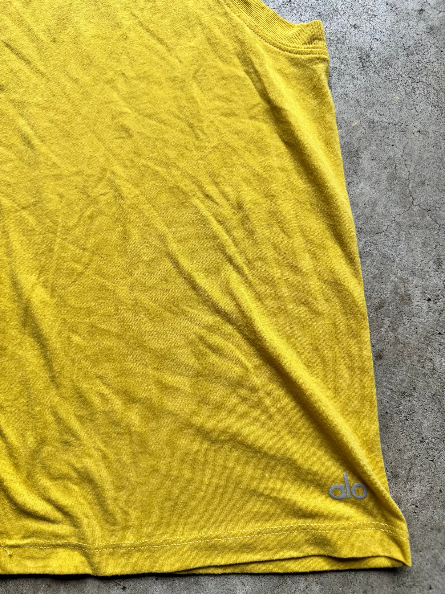 Alo Yellow Tank