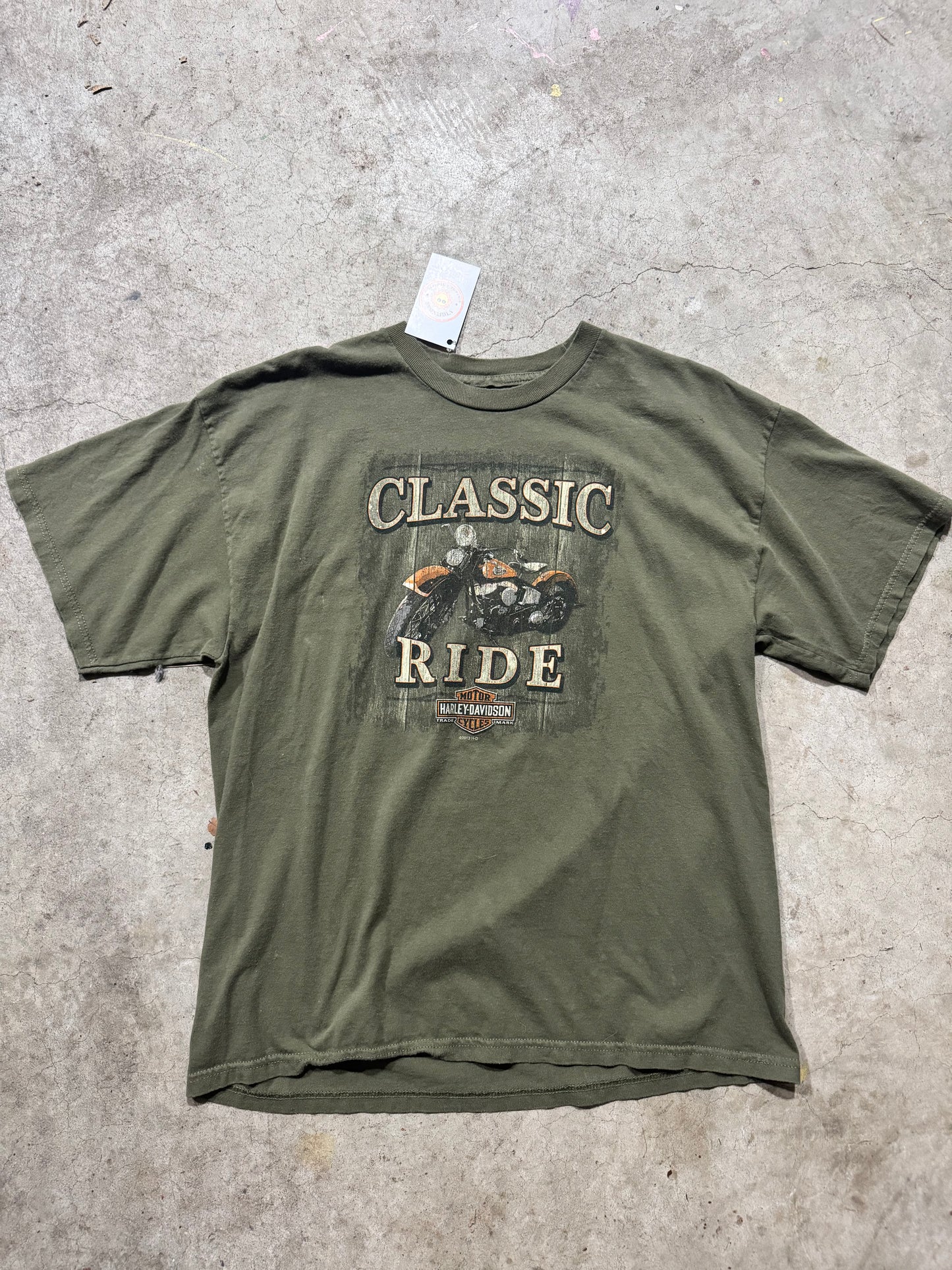 Vtg Harley tee