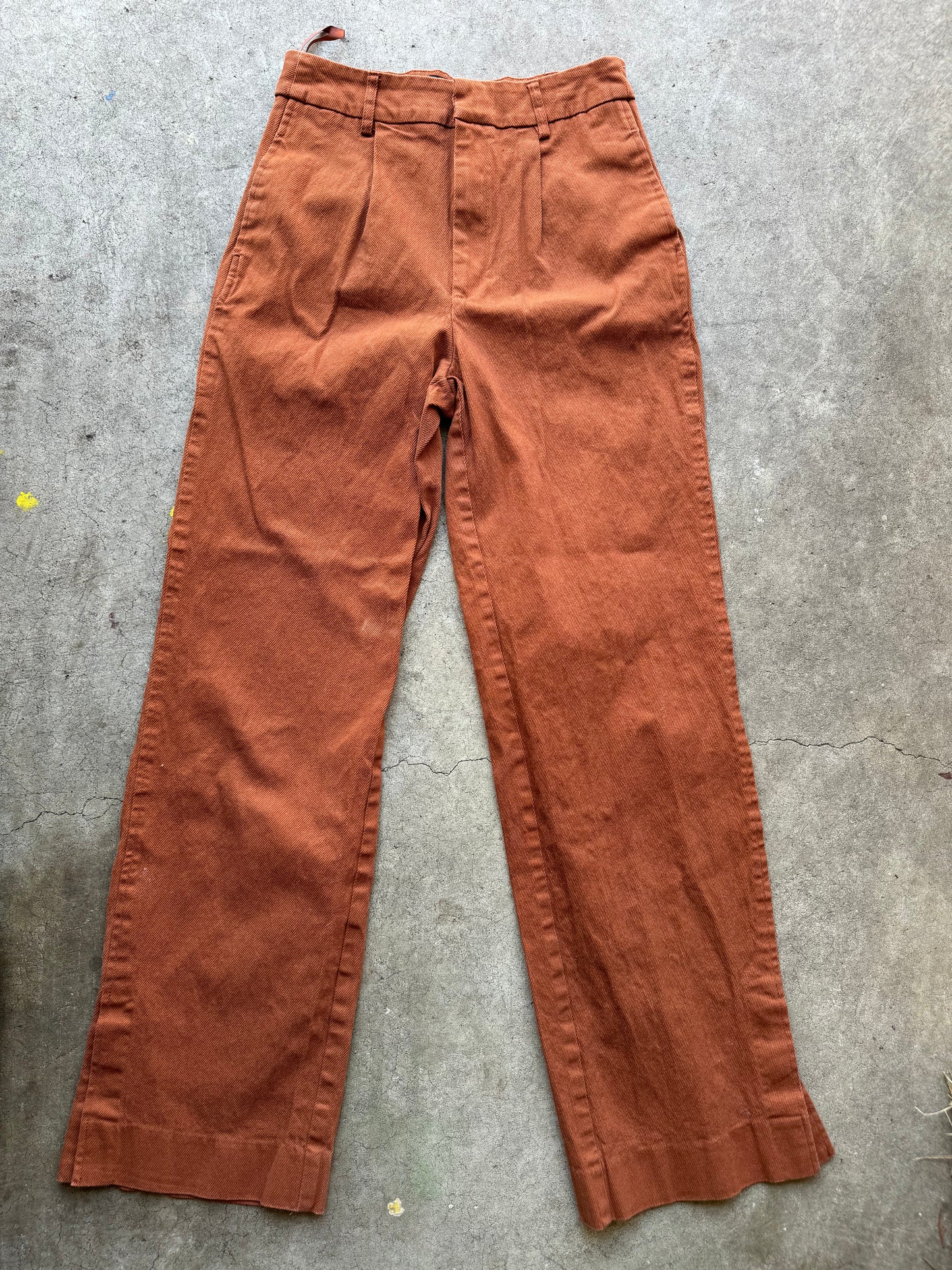 Pleaded pants