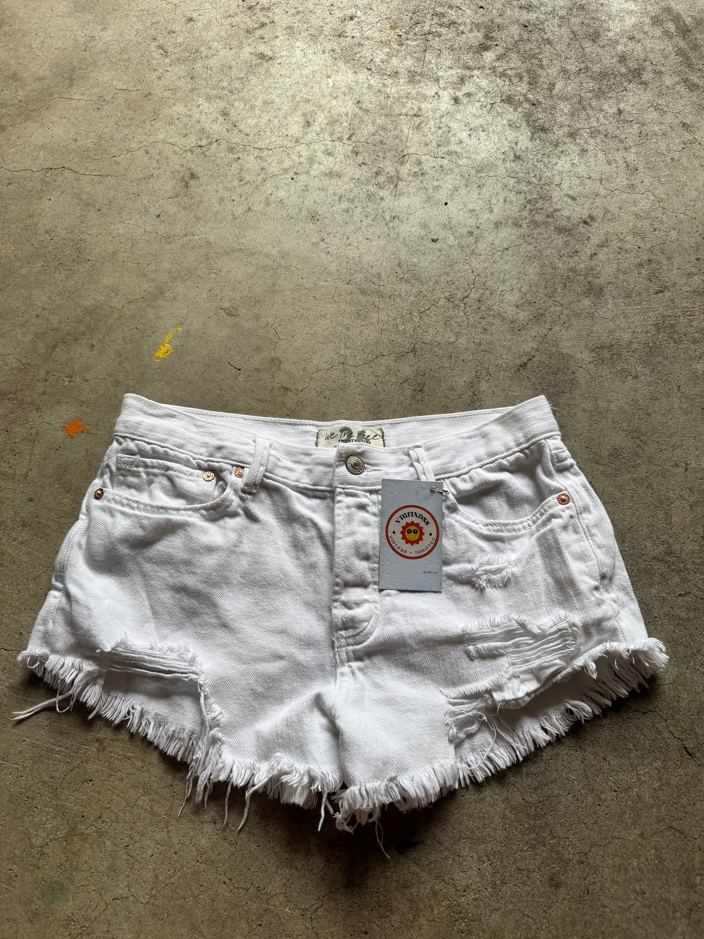 White shorts