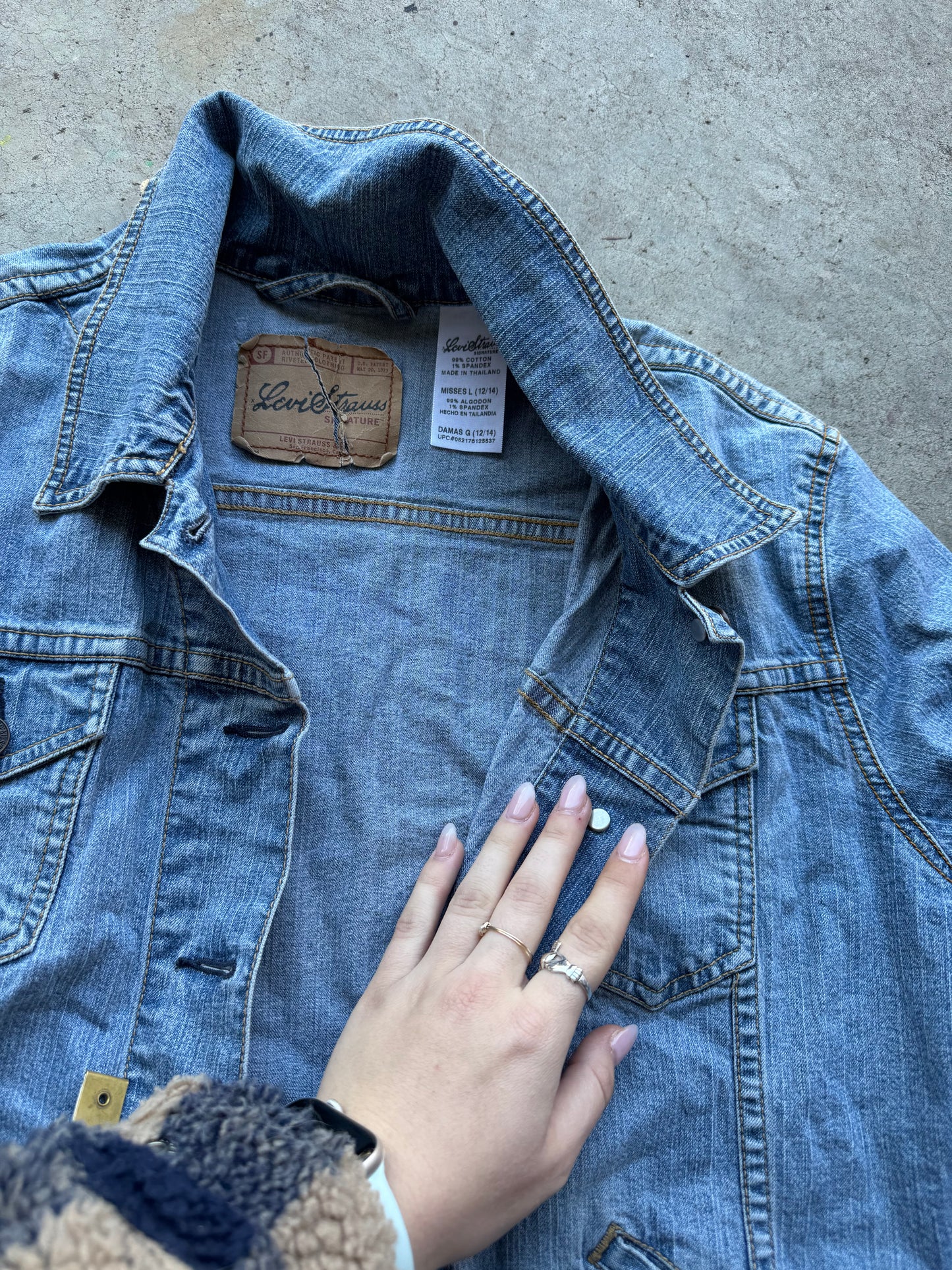 Vtg Levi Denim Jacket