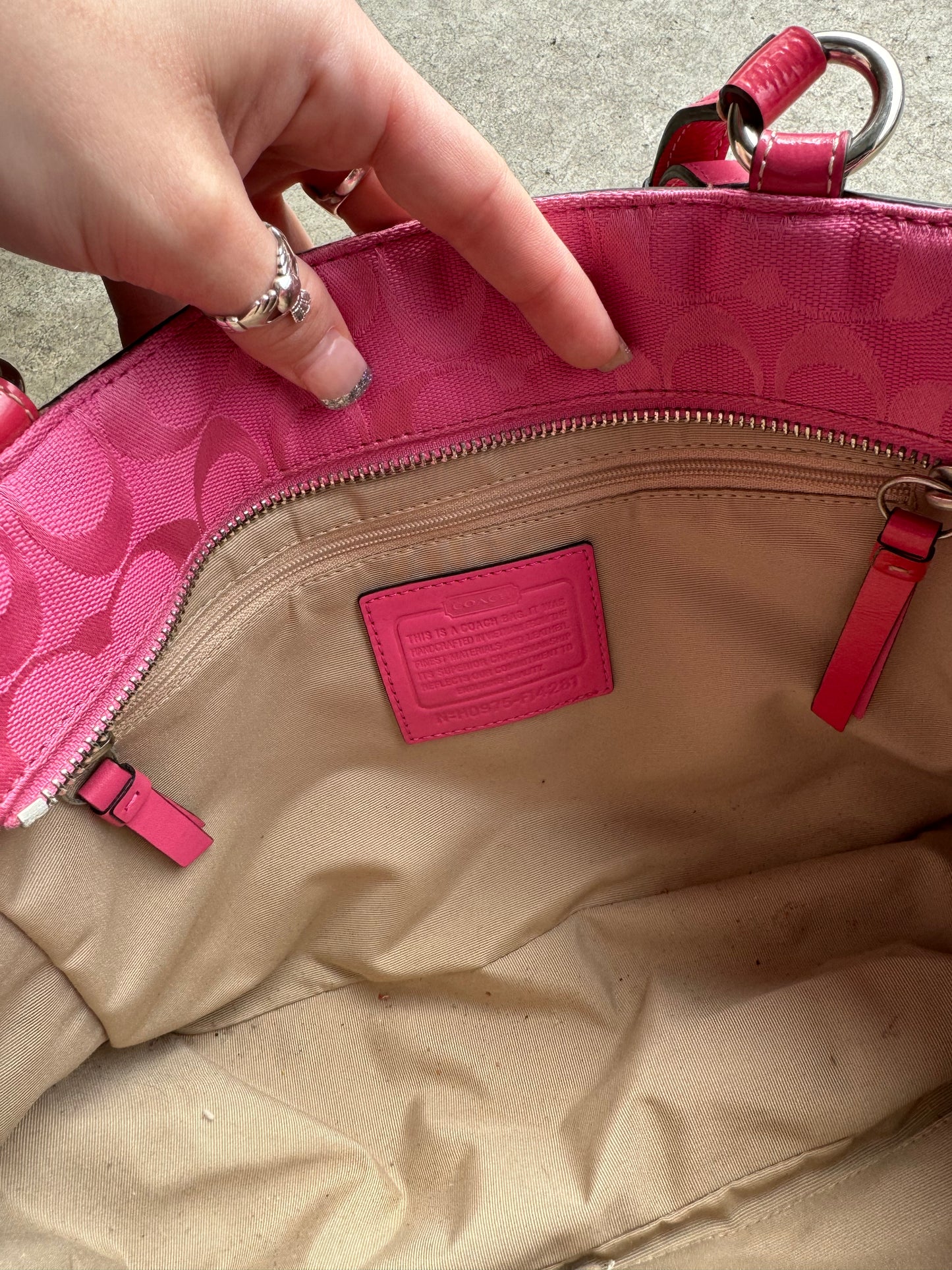Vtg Coach Purse