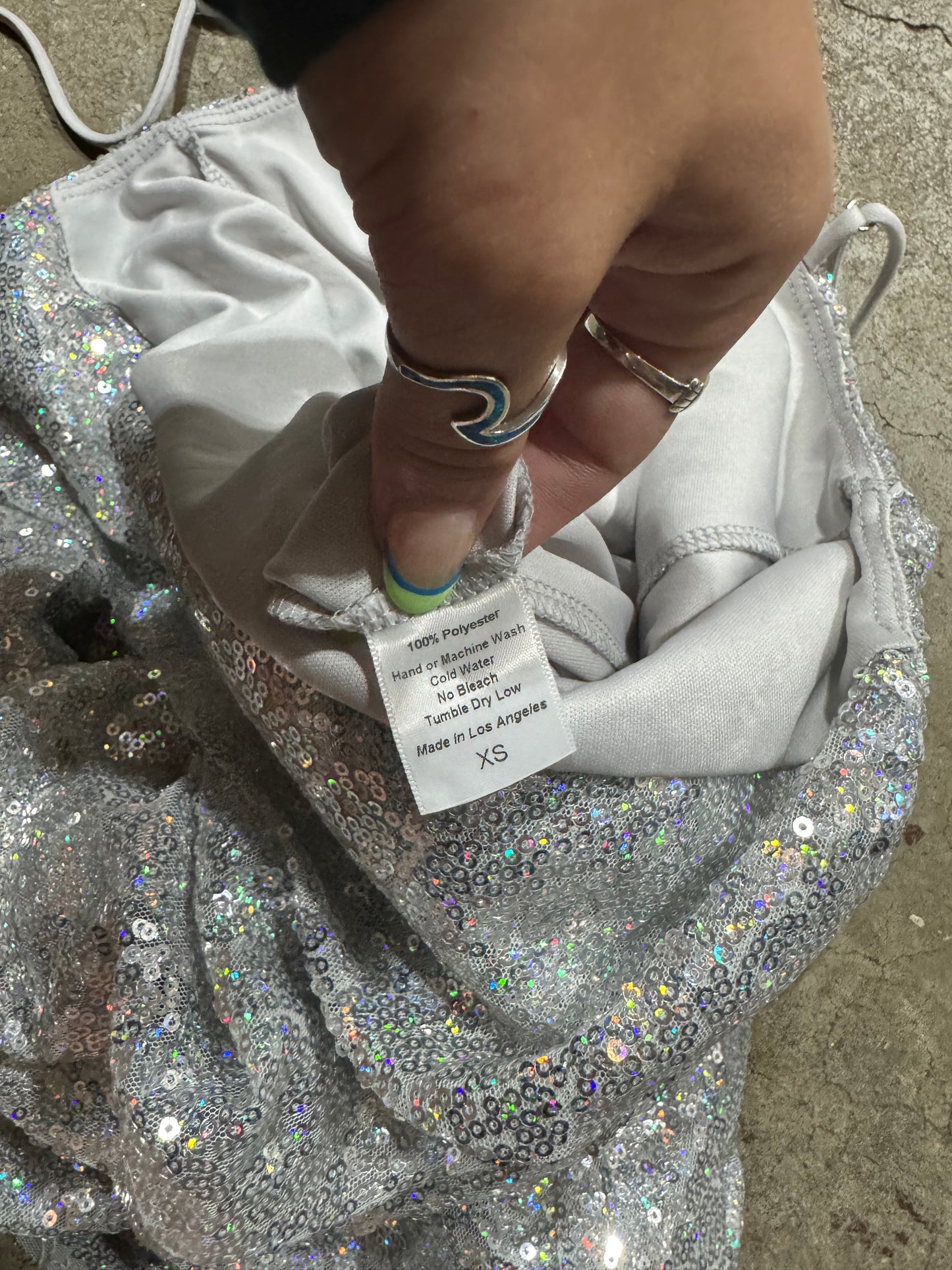 Shimmer dress