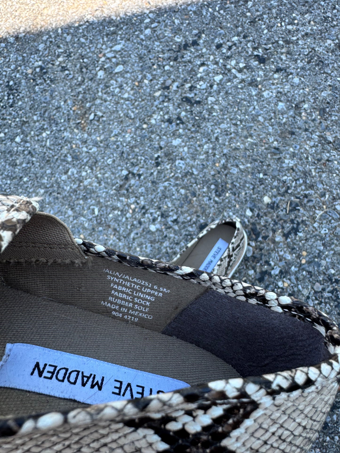 Steven madden slip ons