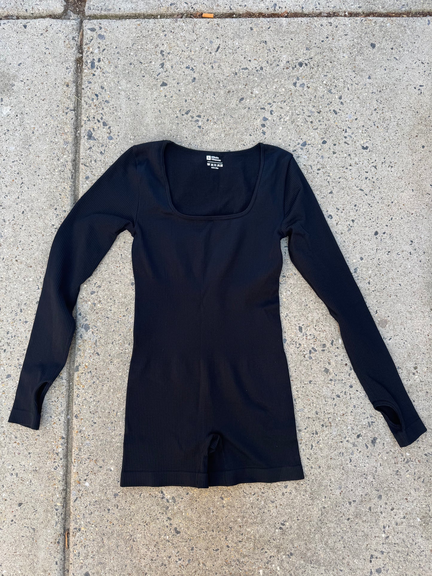 Black one piece
