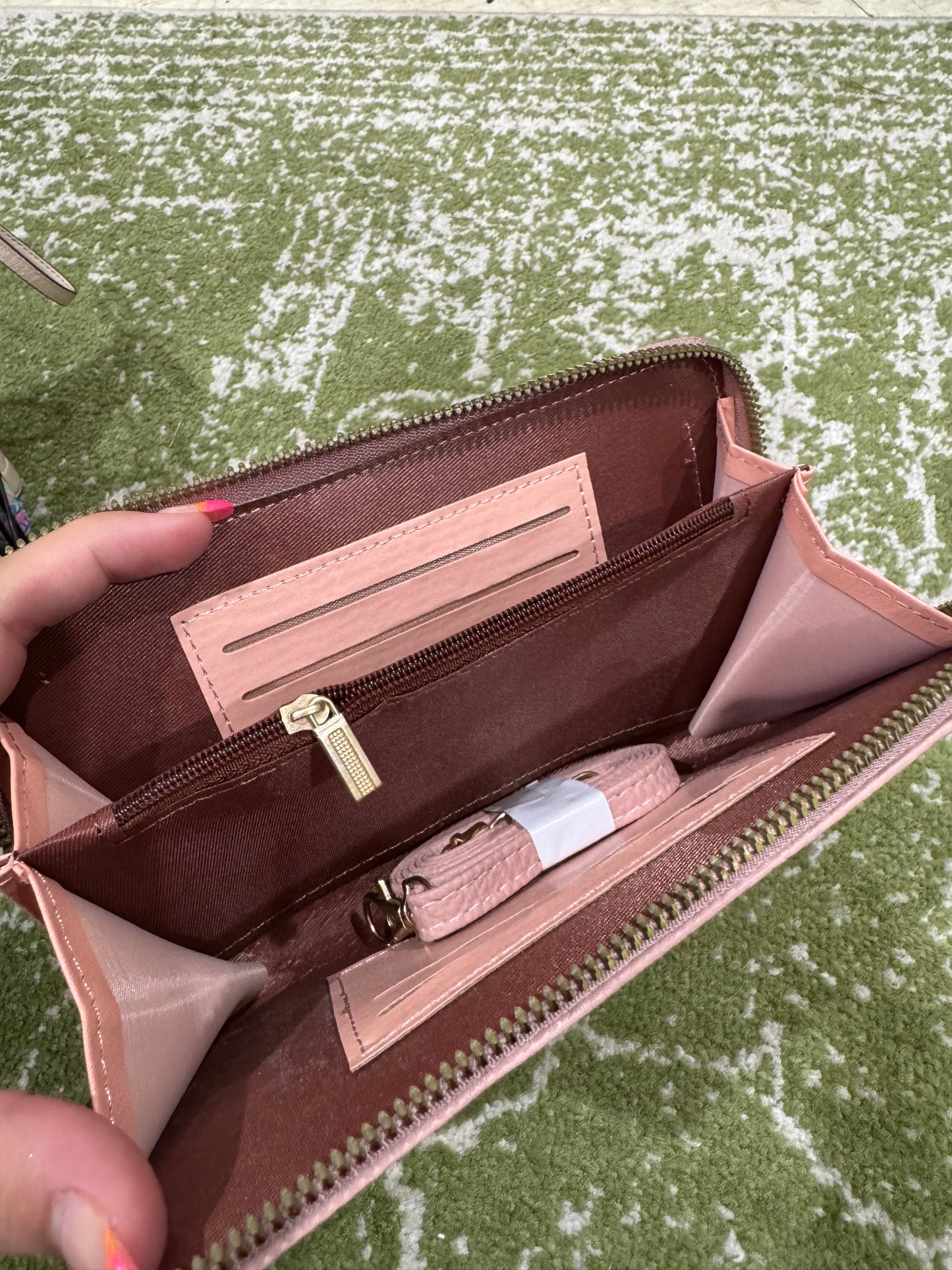 Pink wallet