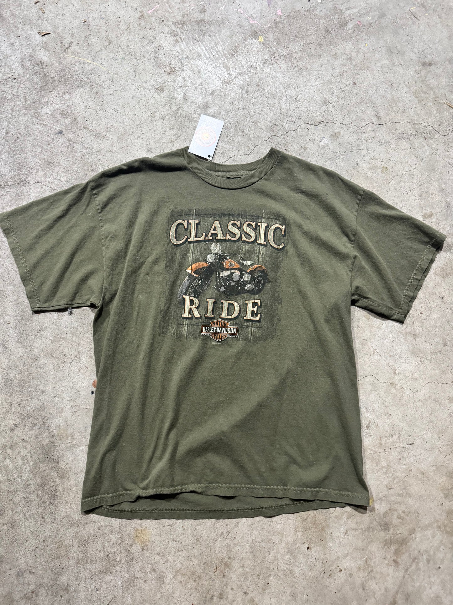 Vtg Harley tee
