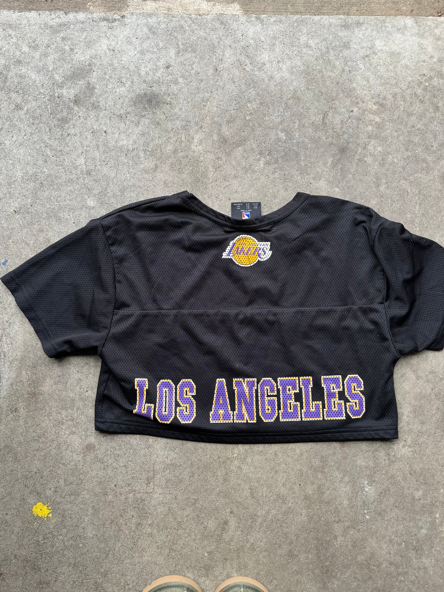 Cropped Lakers Tee