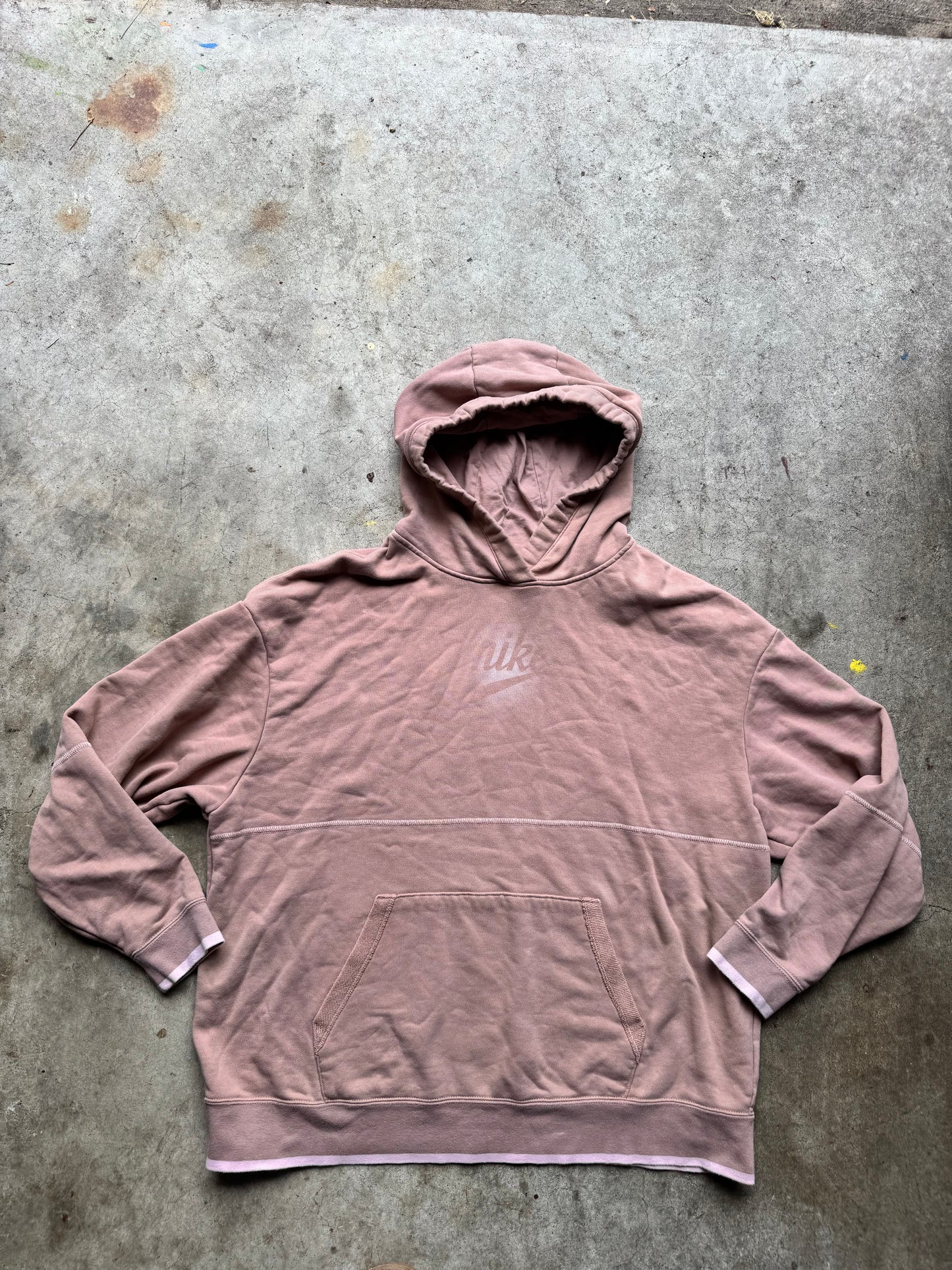 Brown Nike hoodie