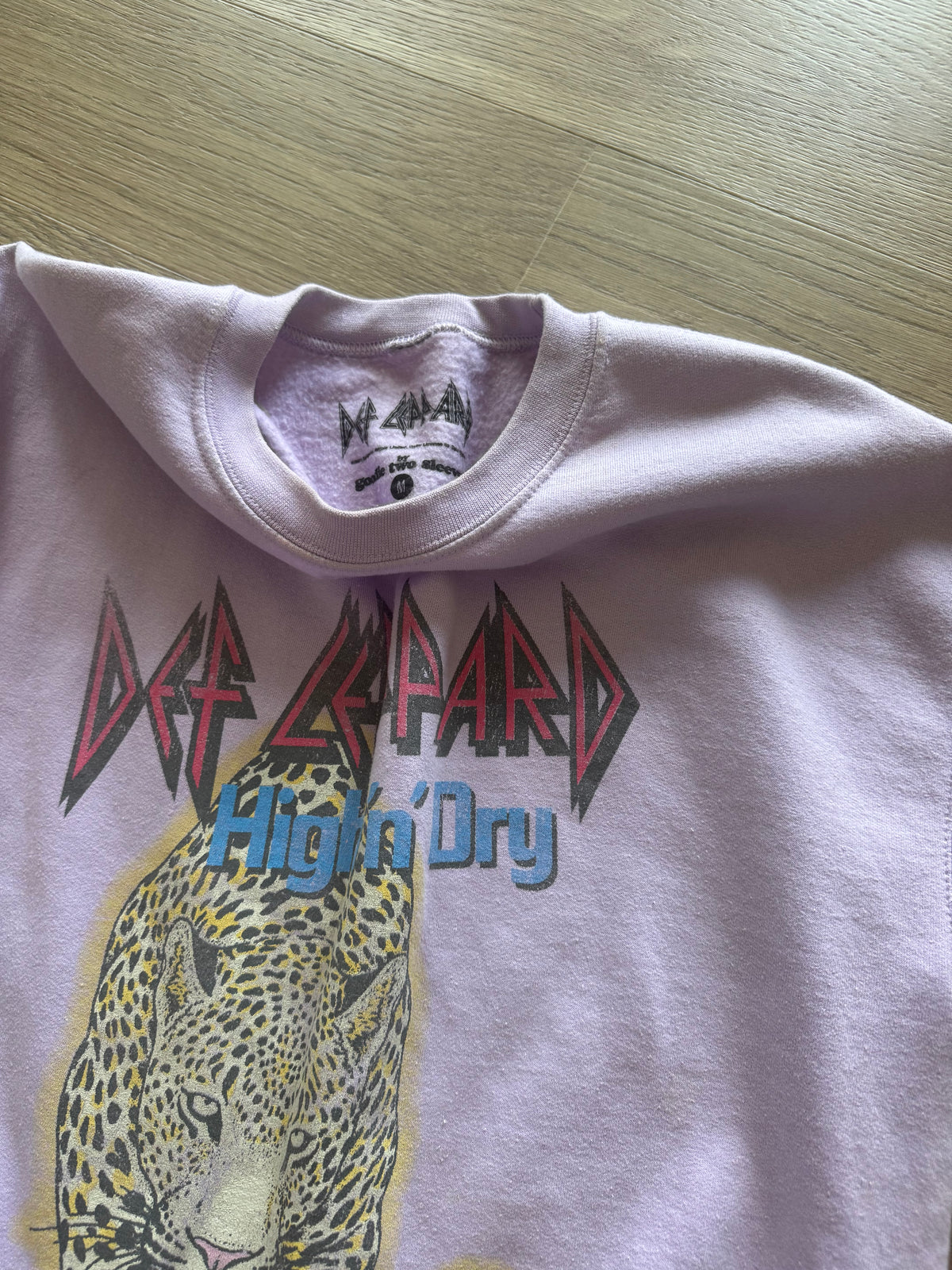 Def Leopard Crewneck