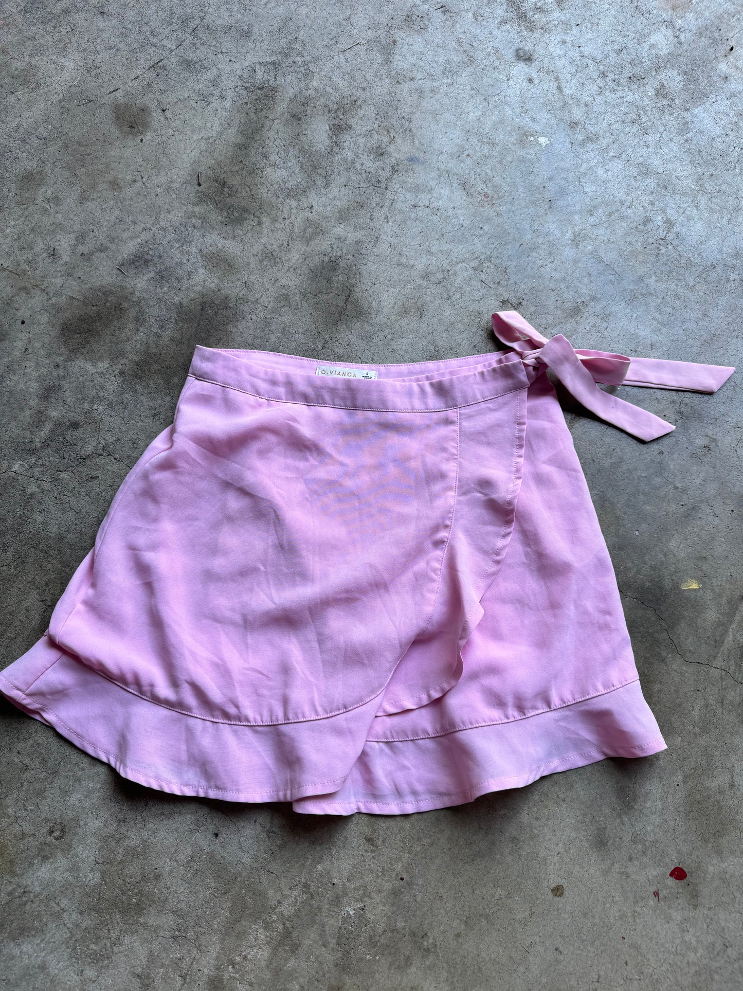 Pink skirt