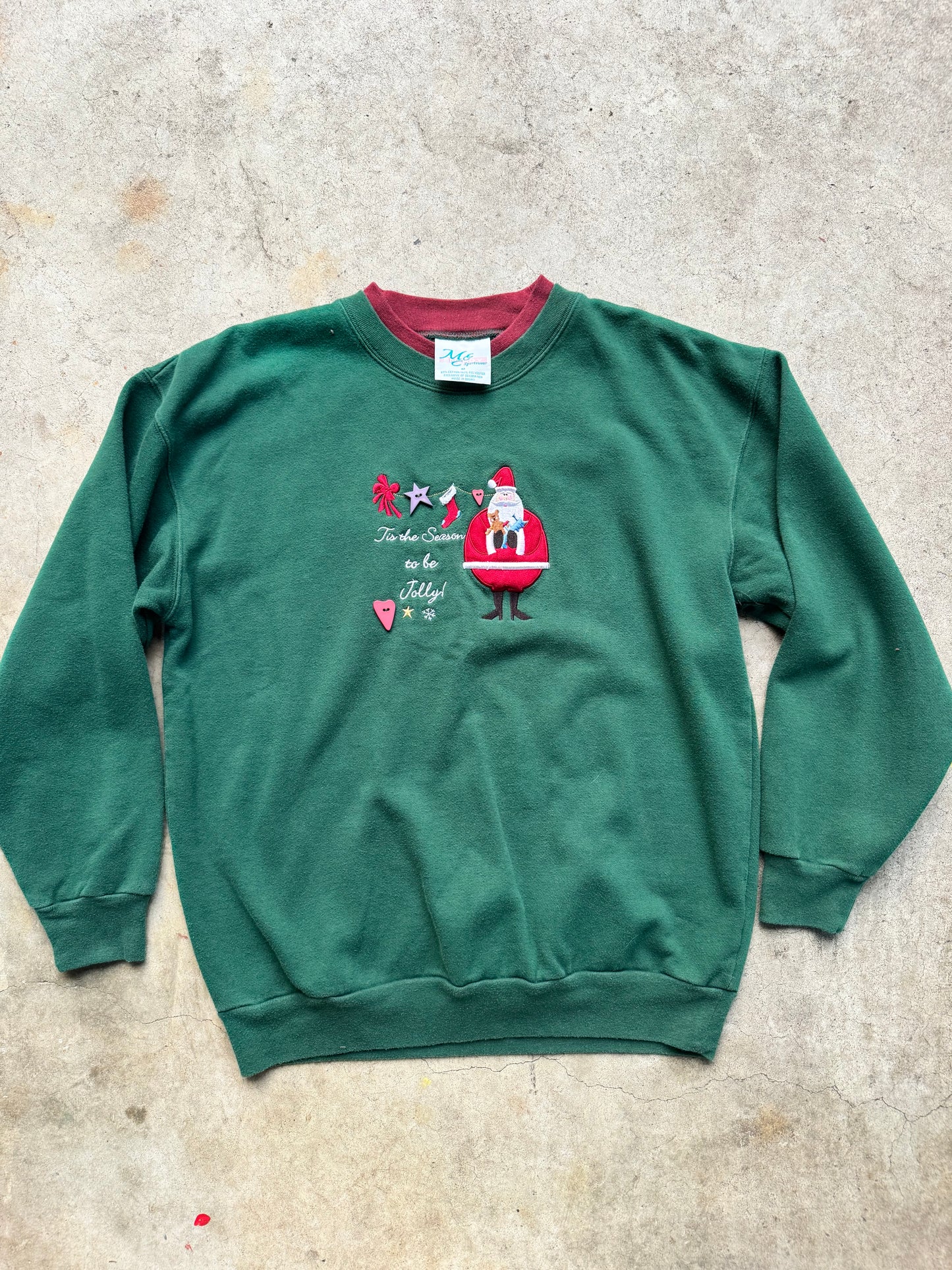 Vtg Xmas Crewneck