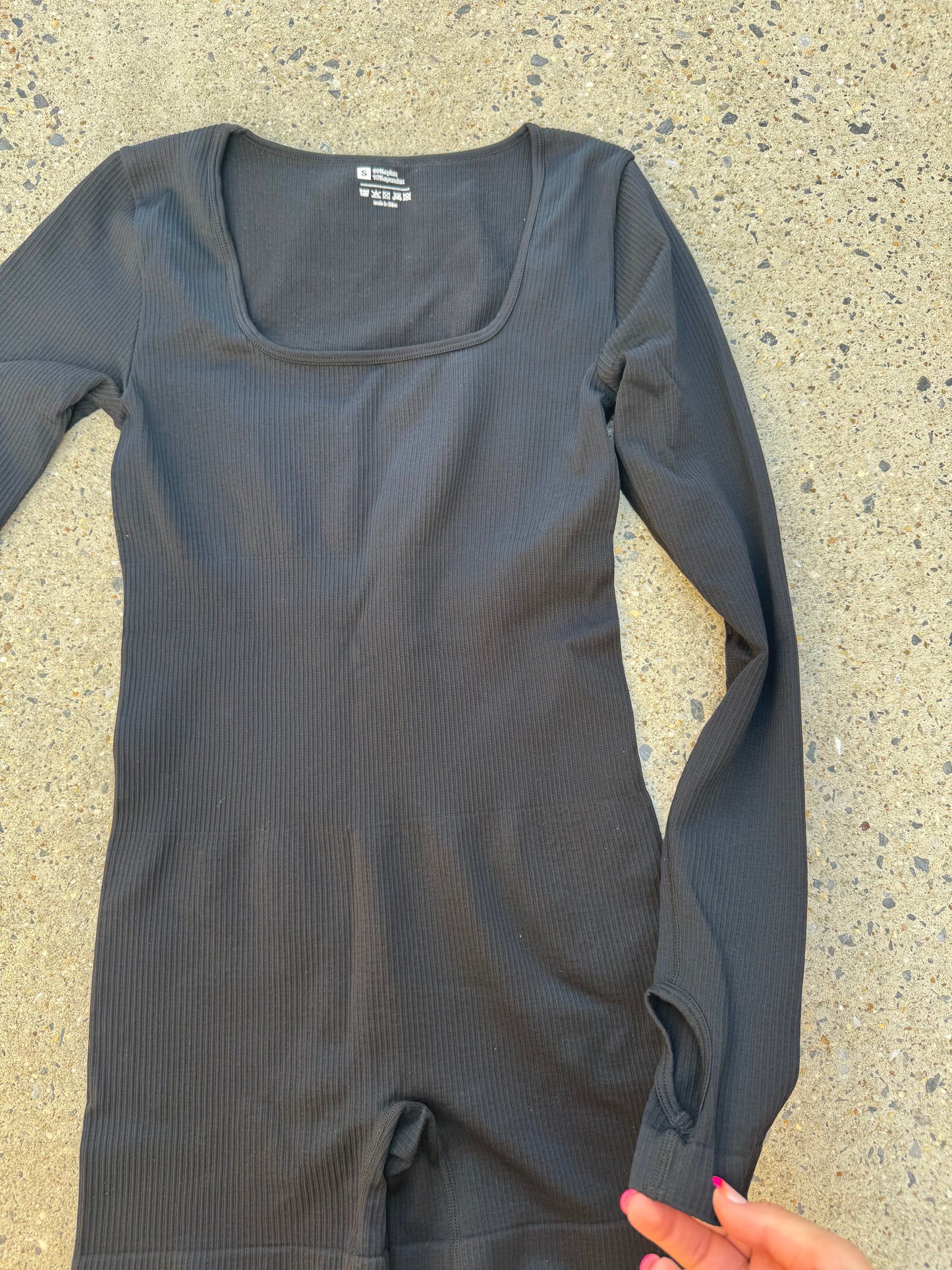Black one piece