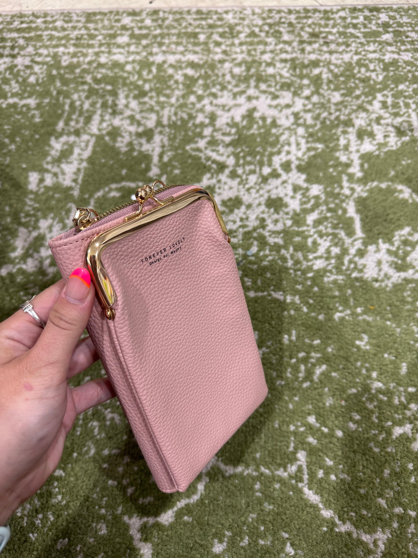 Pink wallet