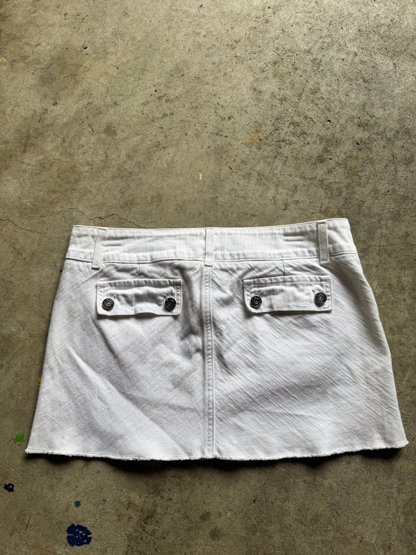 White skirt