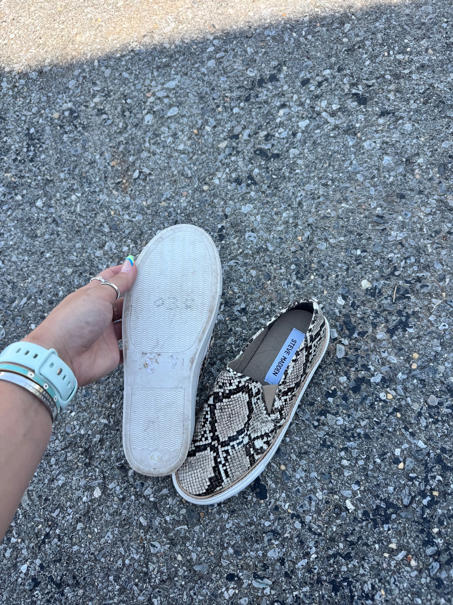 Steven madden slip ons