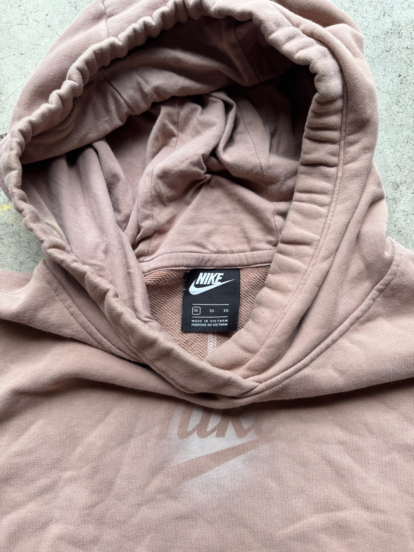 Brown Nike hoodie