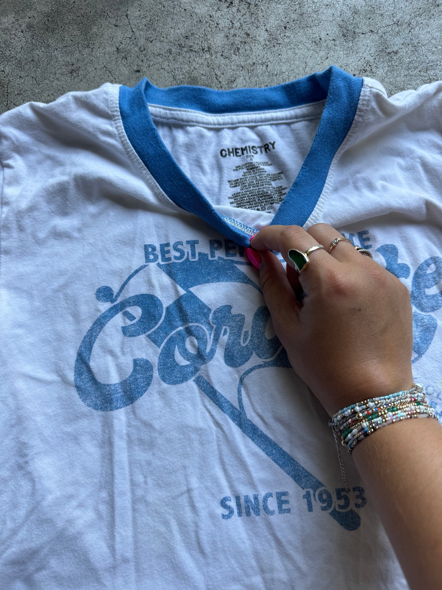 Corvette baby tee