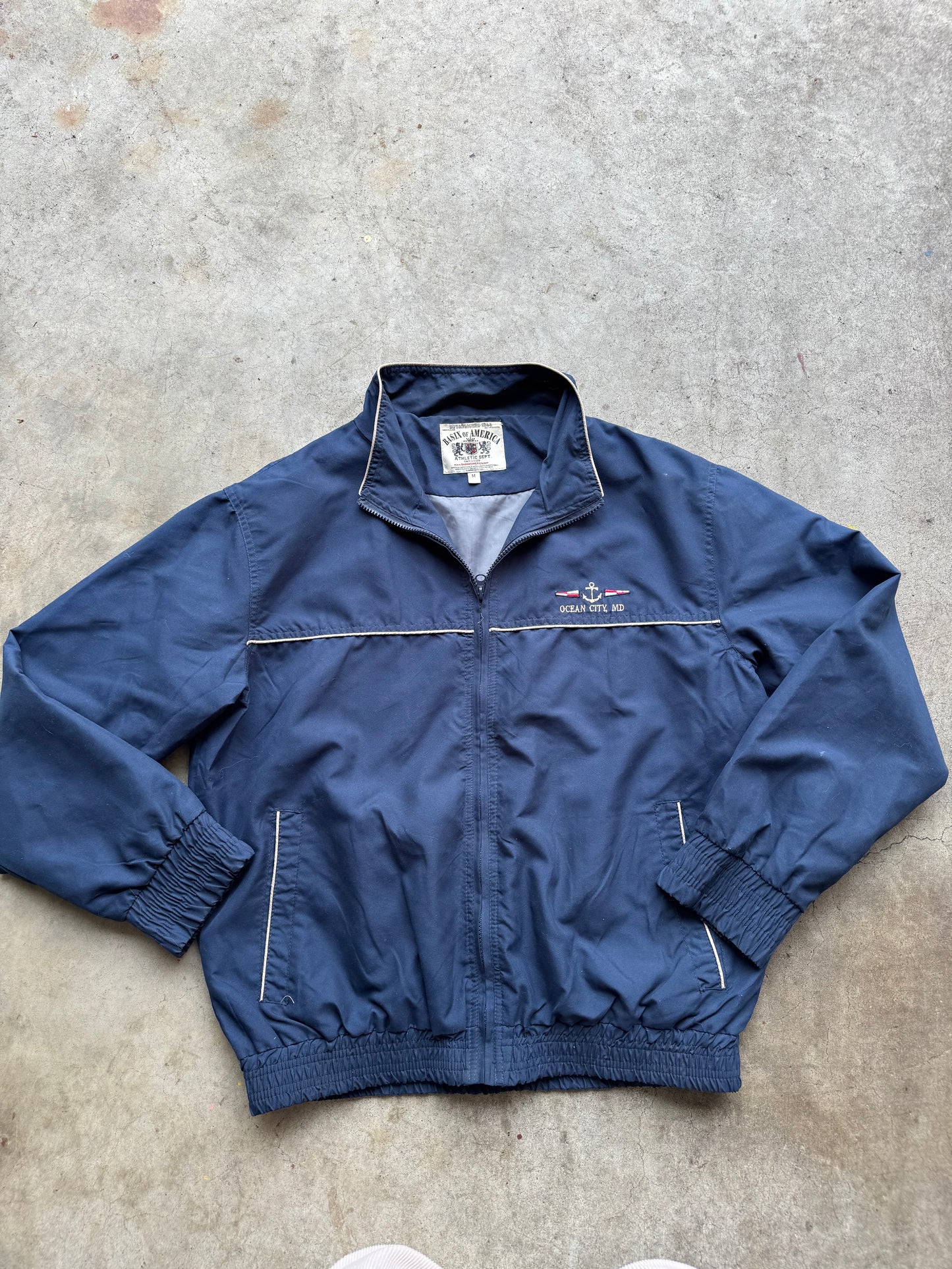 Vtg OCMD zip up