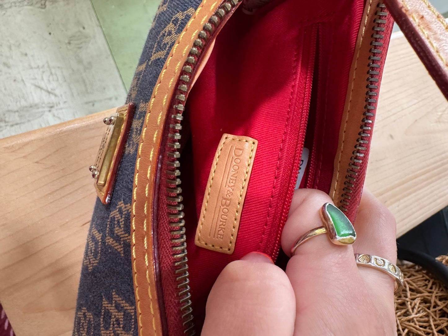 Dooney & Bourke 1975 Hand Purse