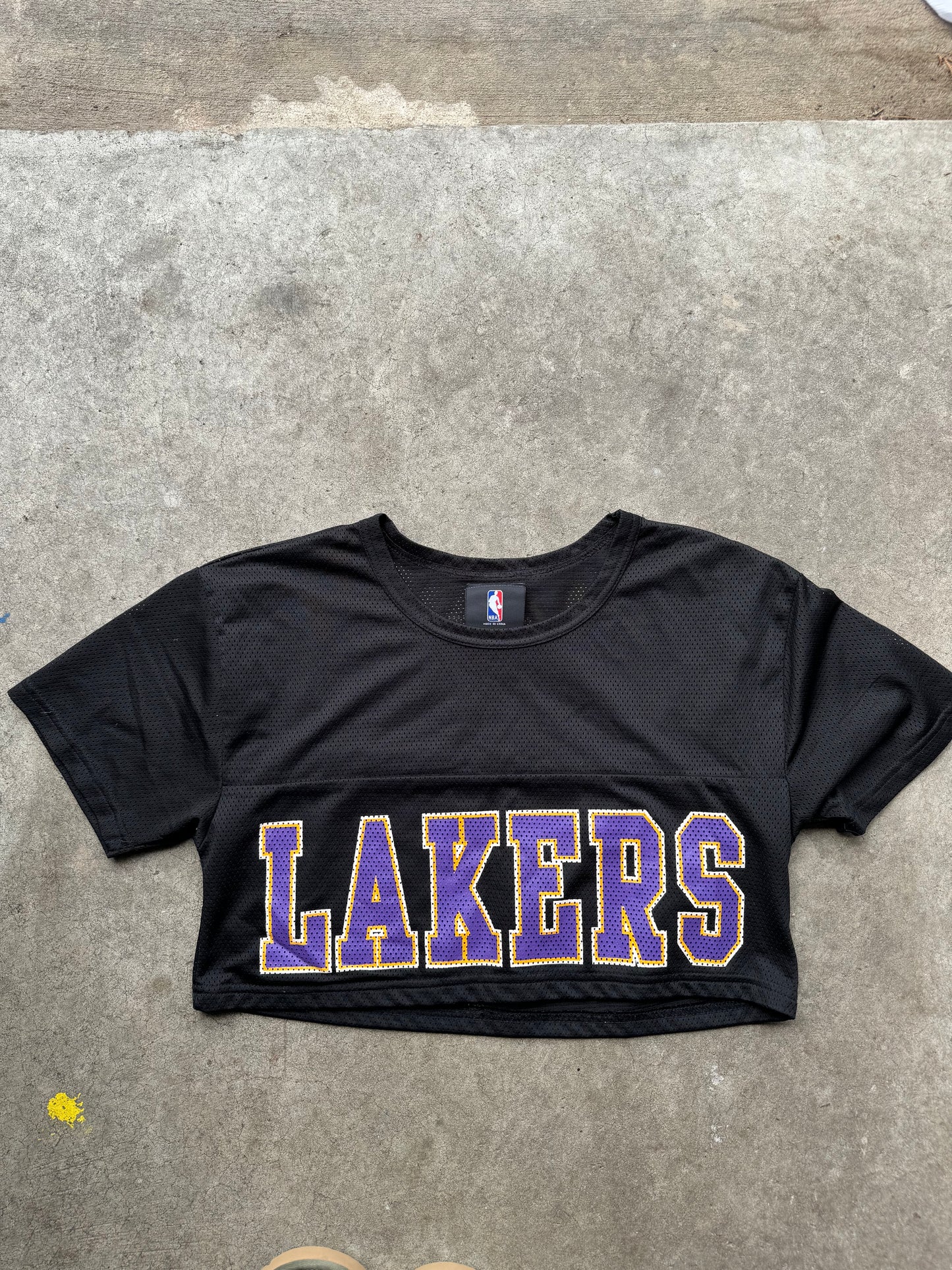 Cropped Lakers Tee