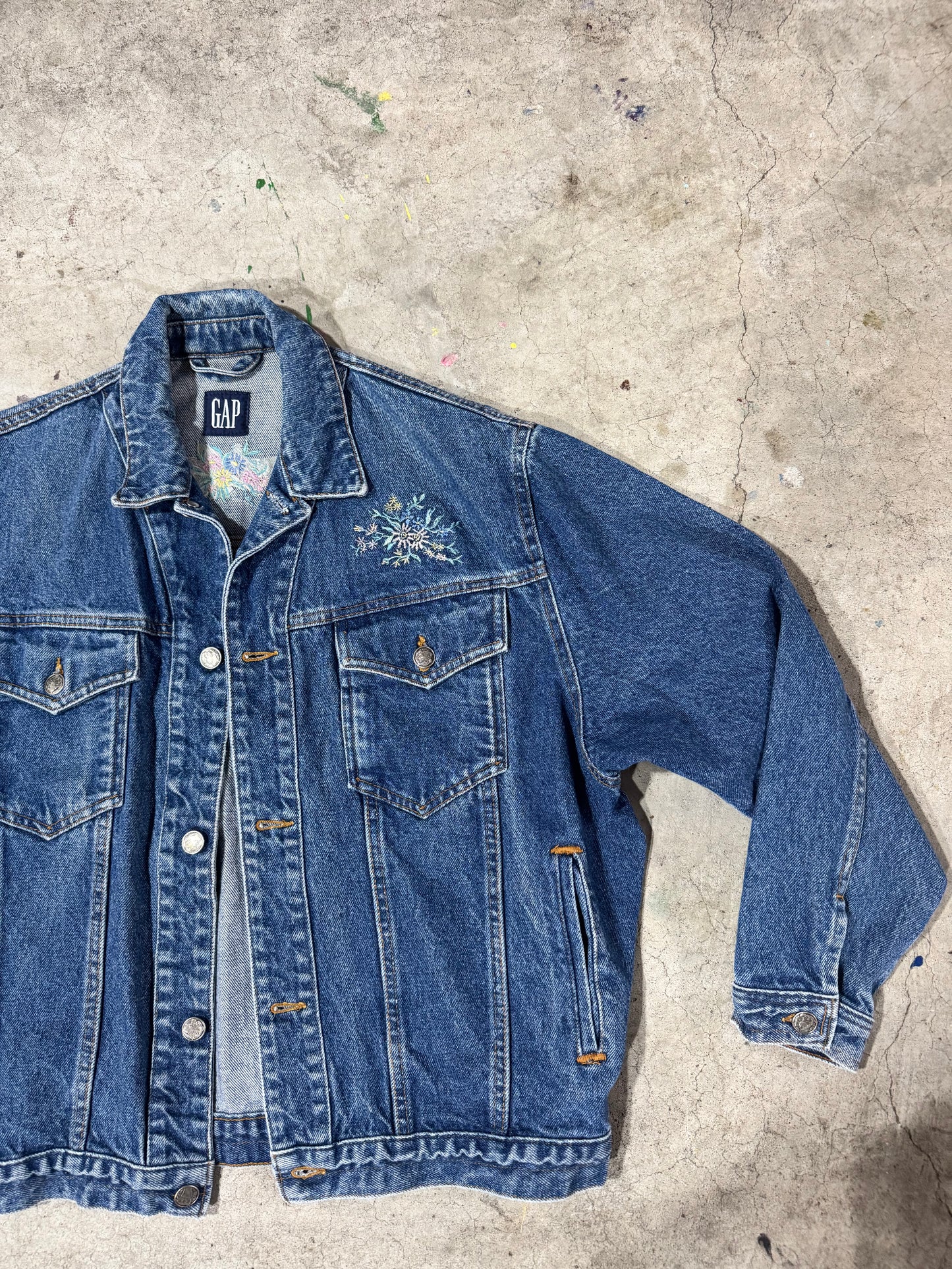Vtg Gap Jean Jacket