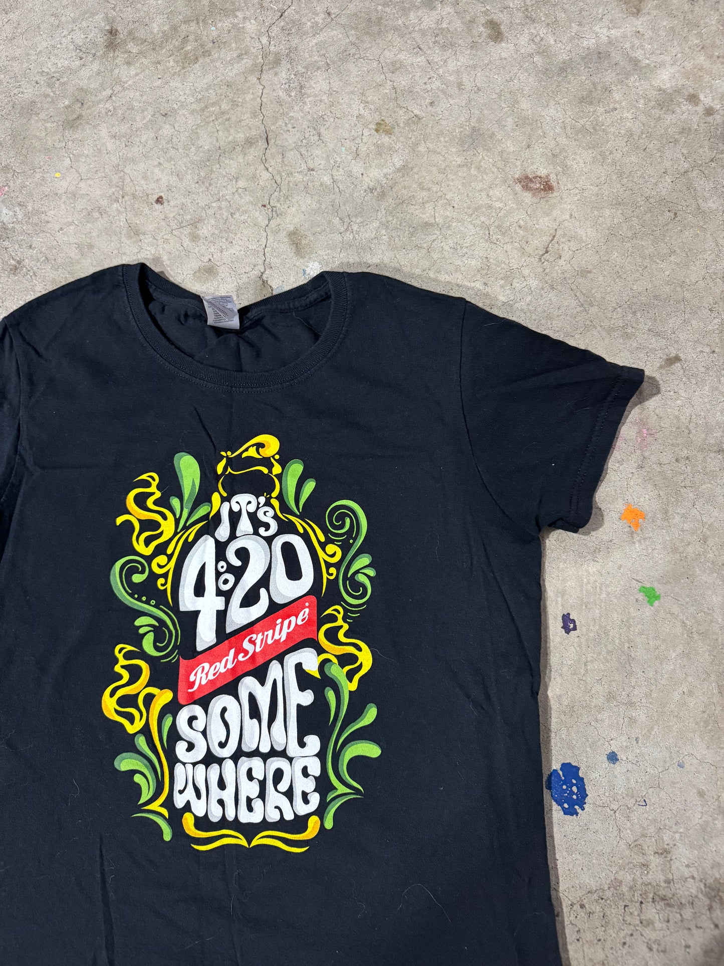 4/20 Red Stripe Tee