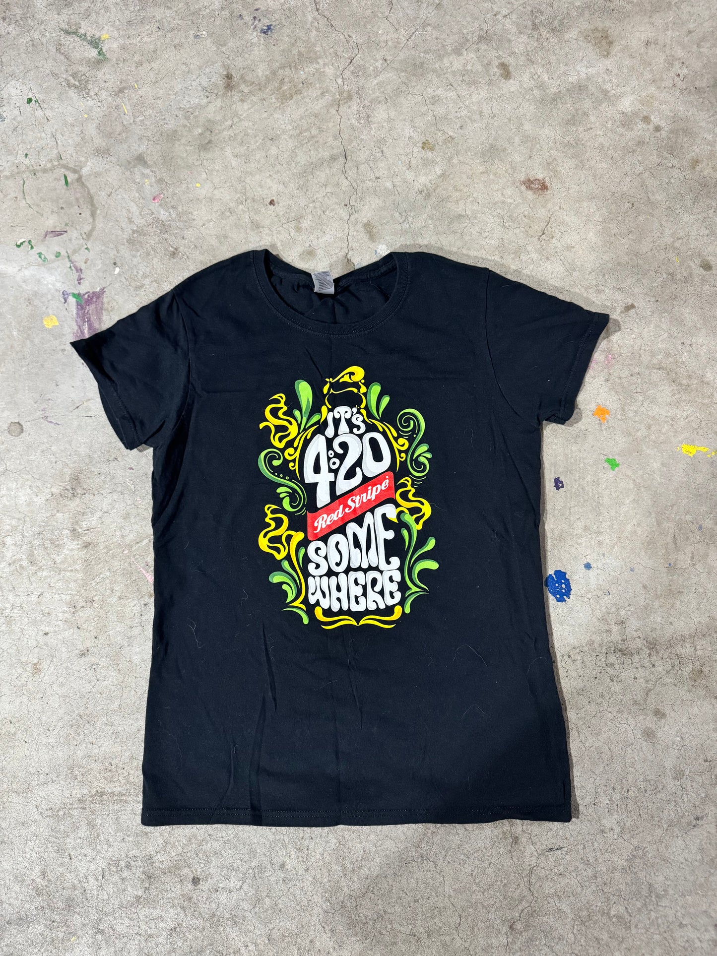 4/20 Red Stripe Tee