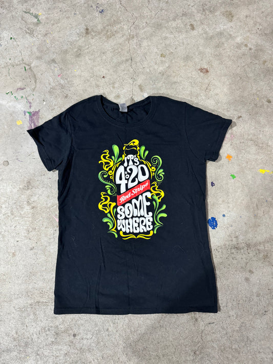 4/20 Red Stripe Tee
