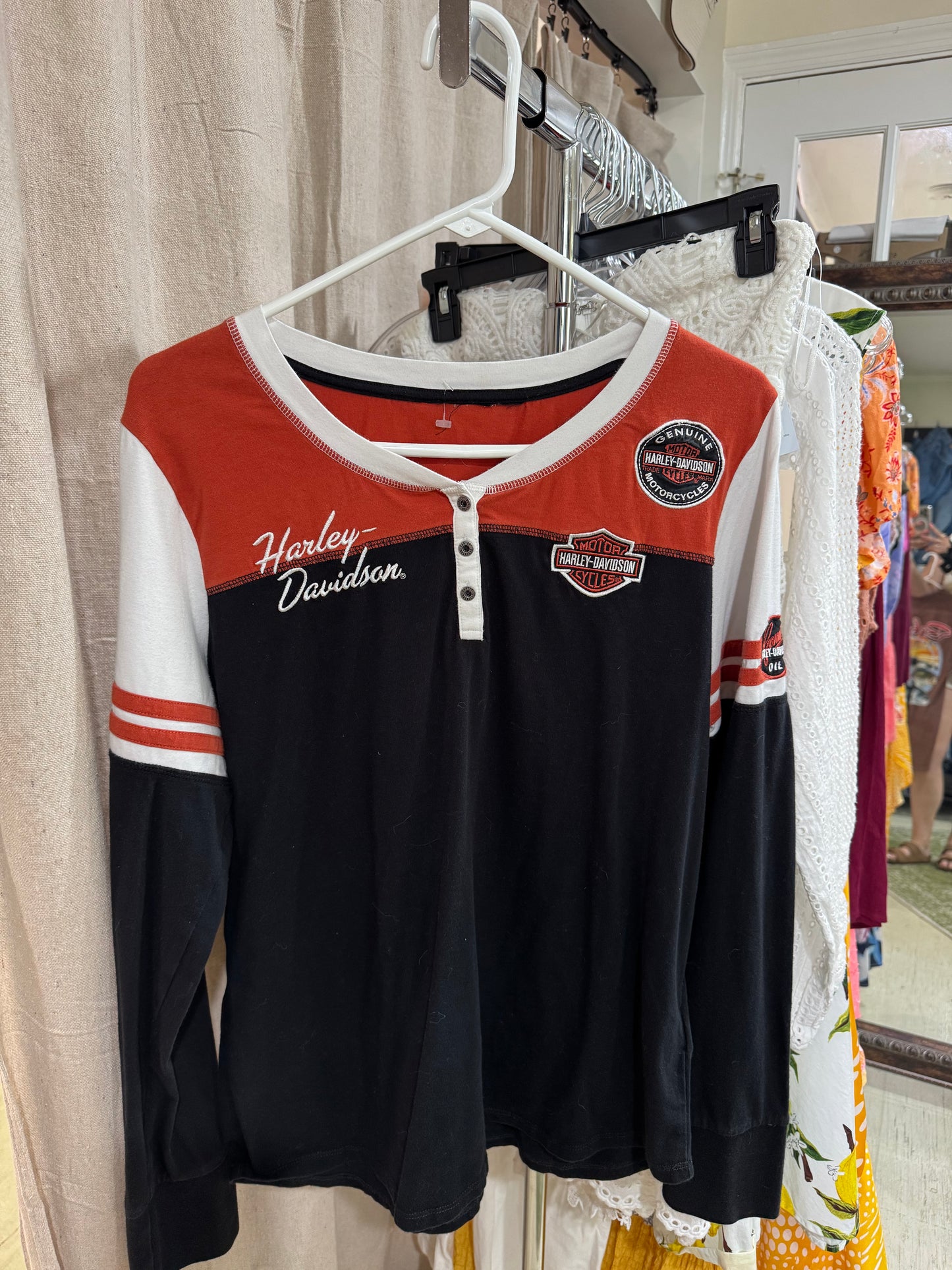 Vtg Harley tee