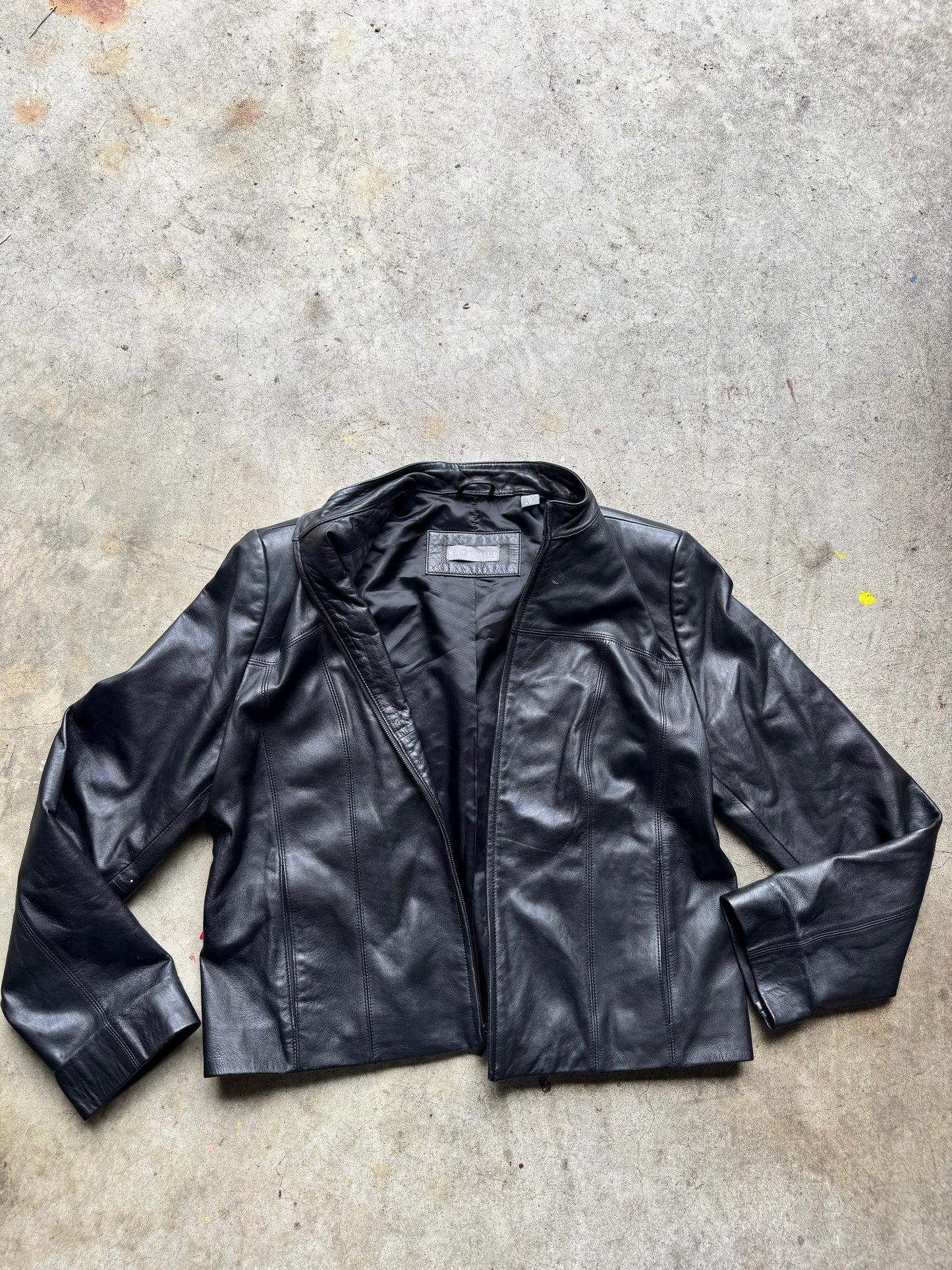 Leather jacket