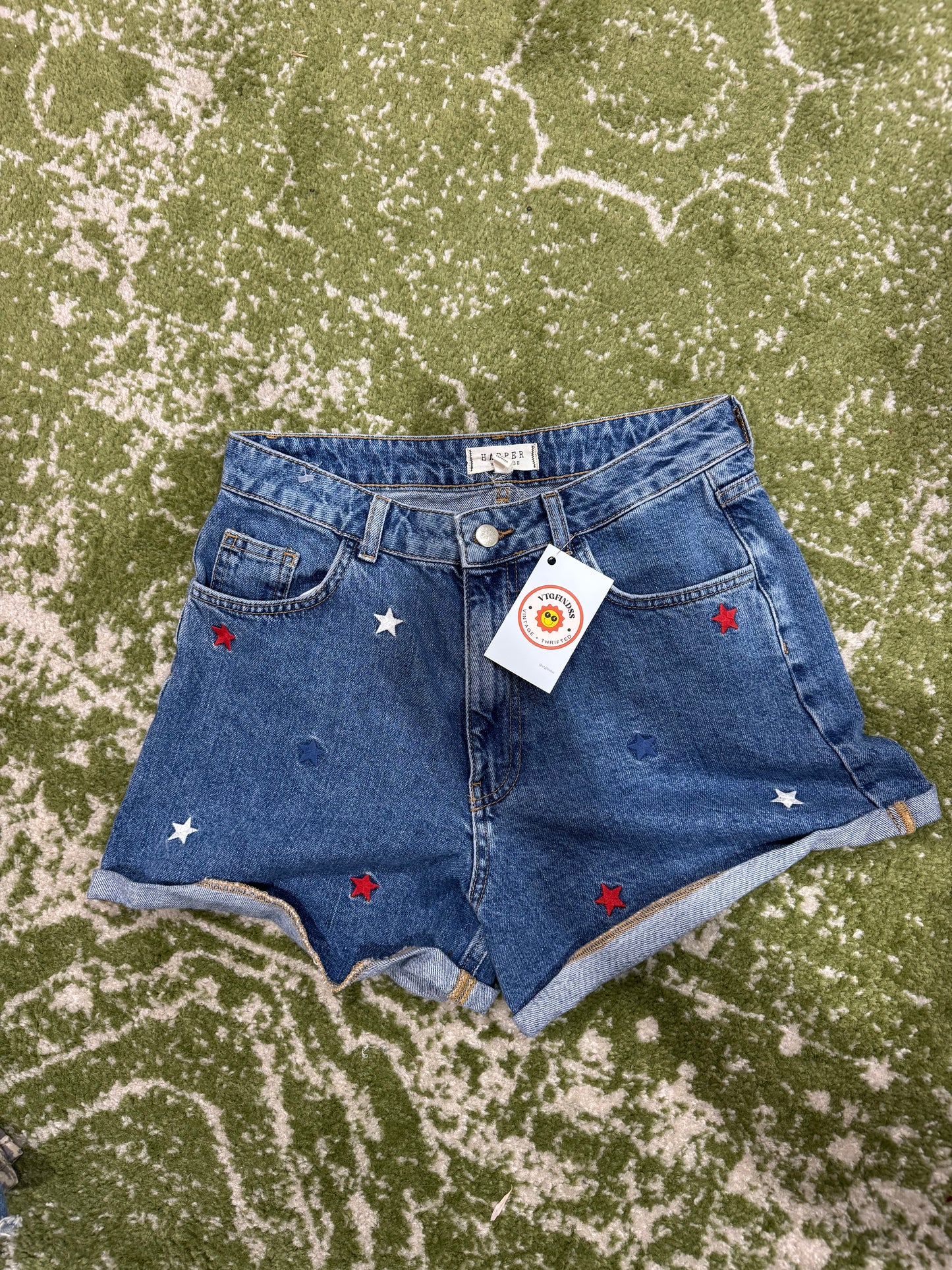 Star Jean shorts