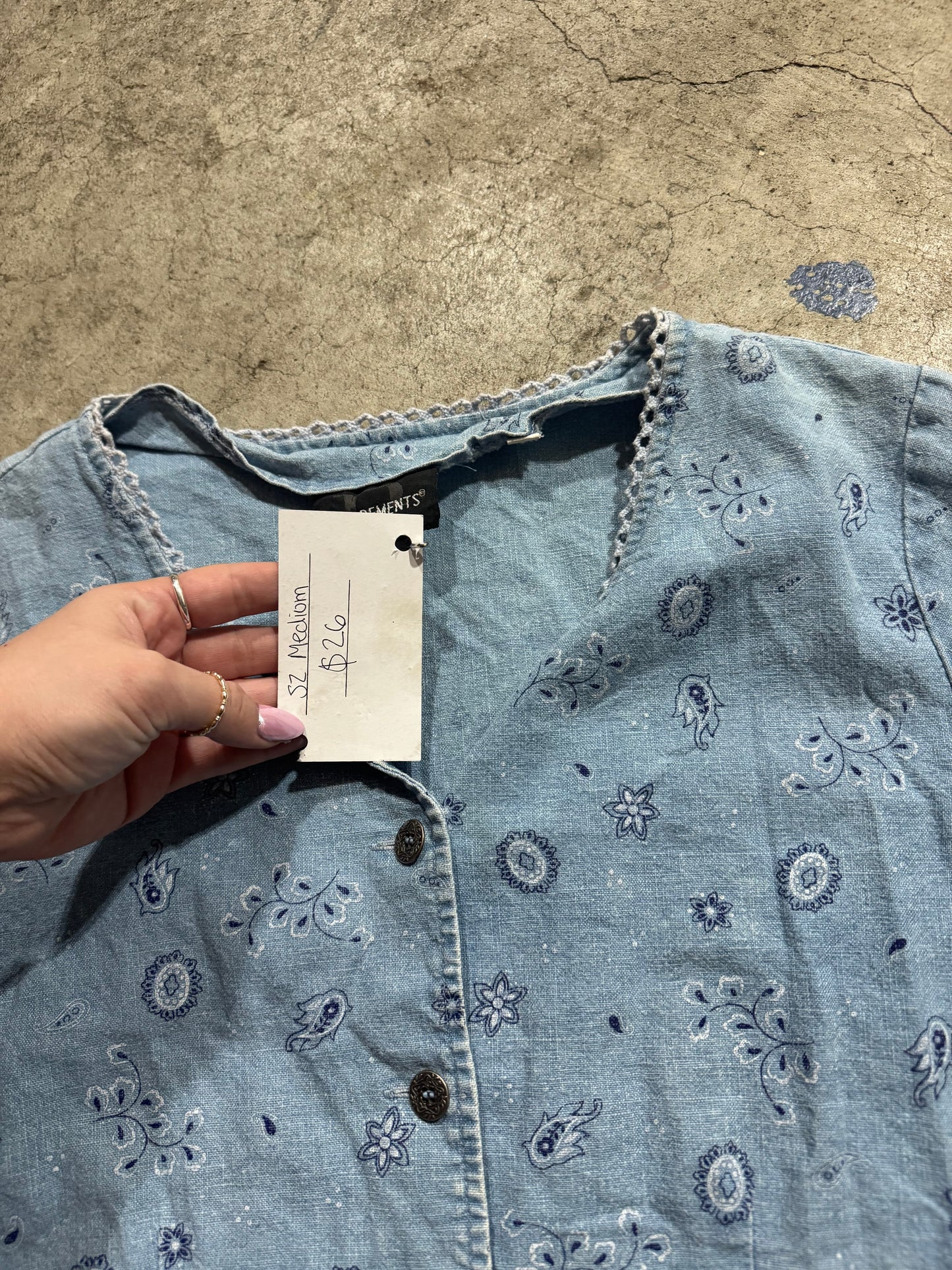 Denim tee