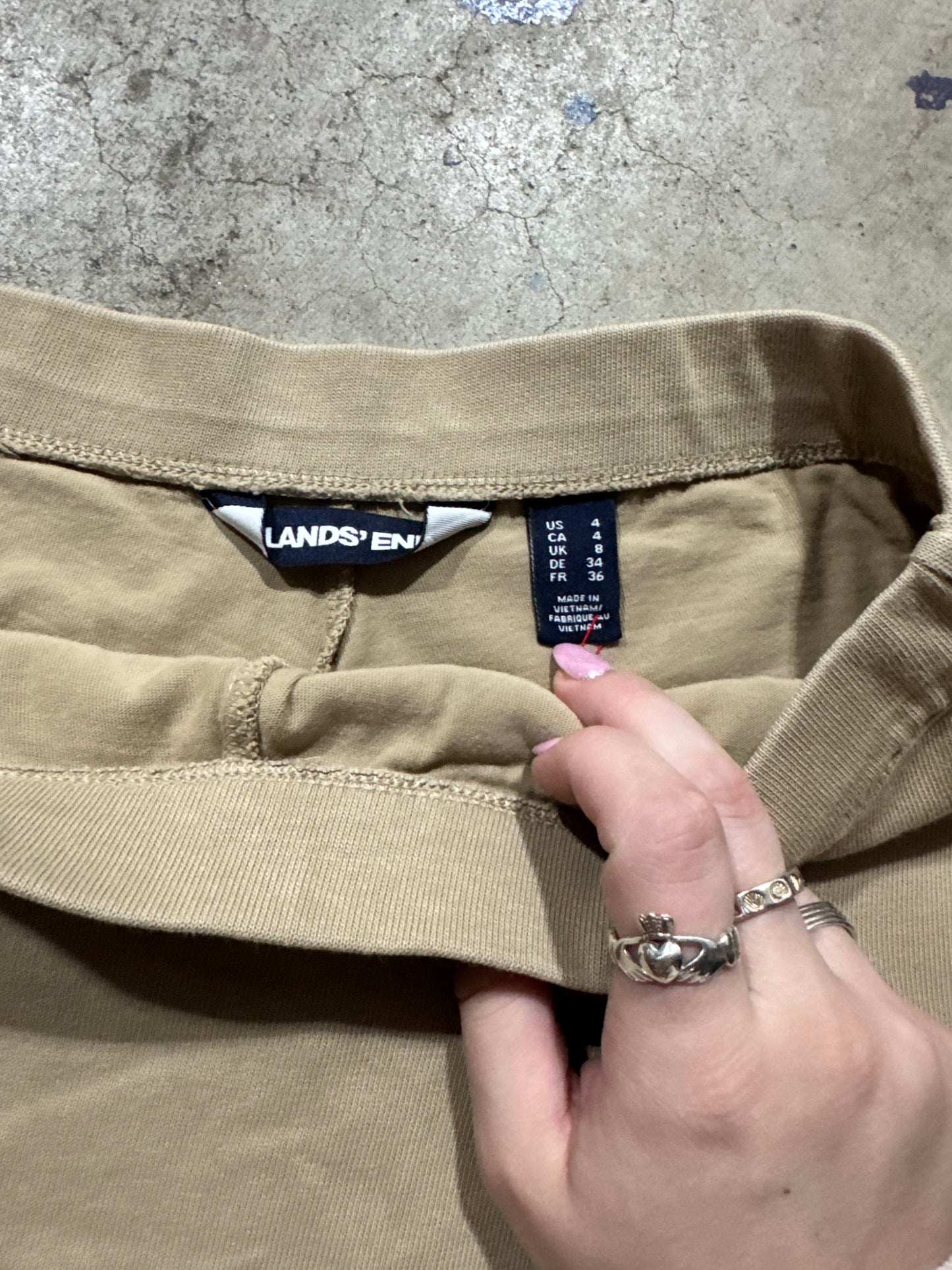 Tan skirt
