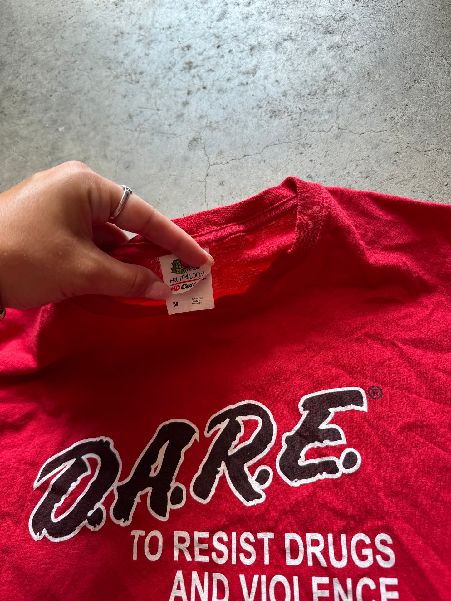 Vtg D.A.R.E. tee