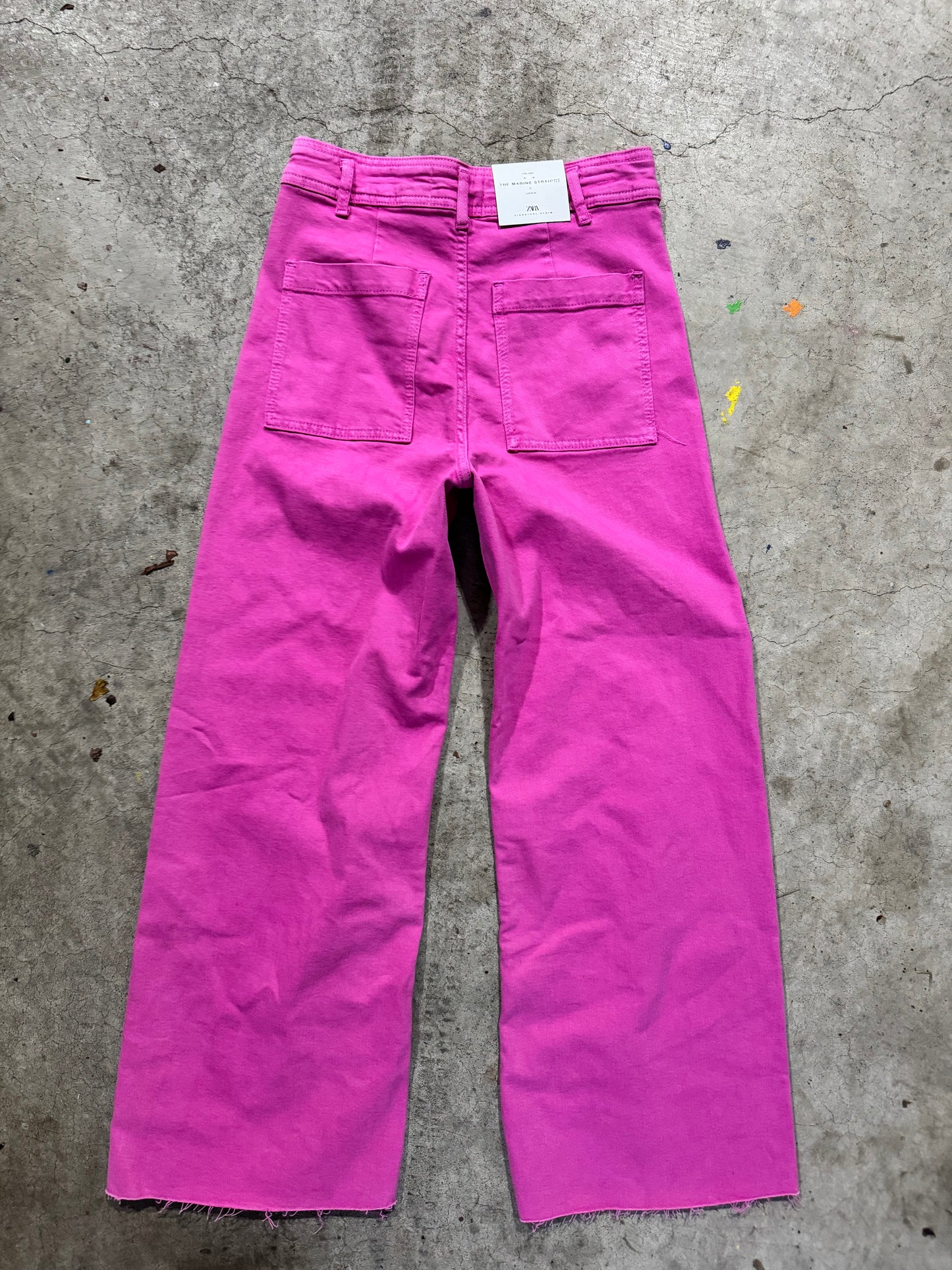 Zara pink jeans