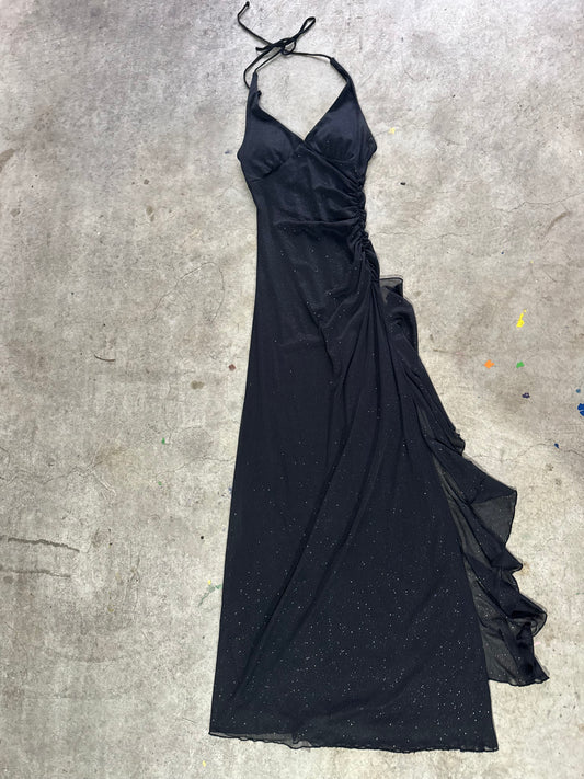 Vtg Black Slip