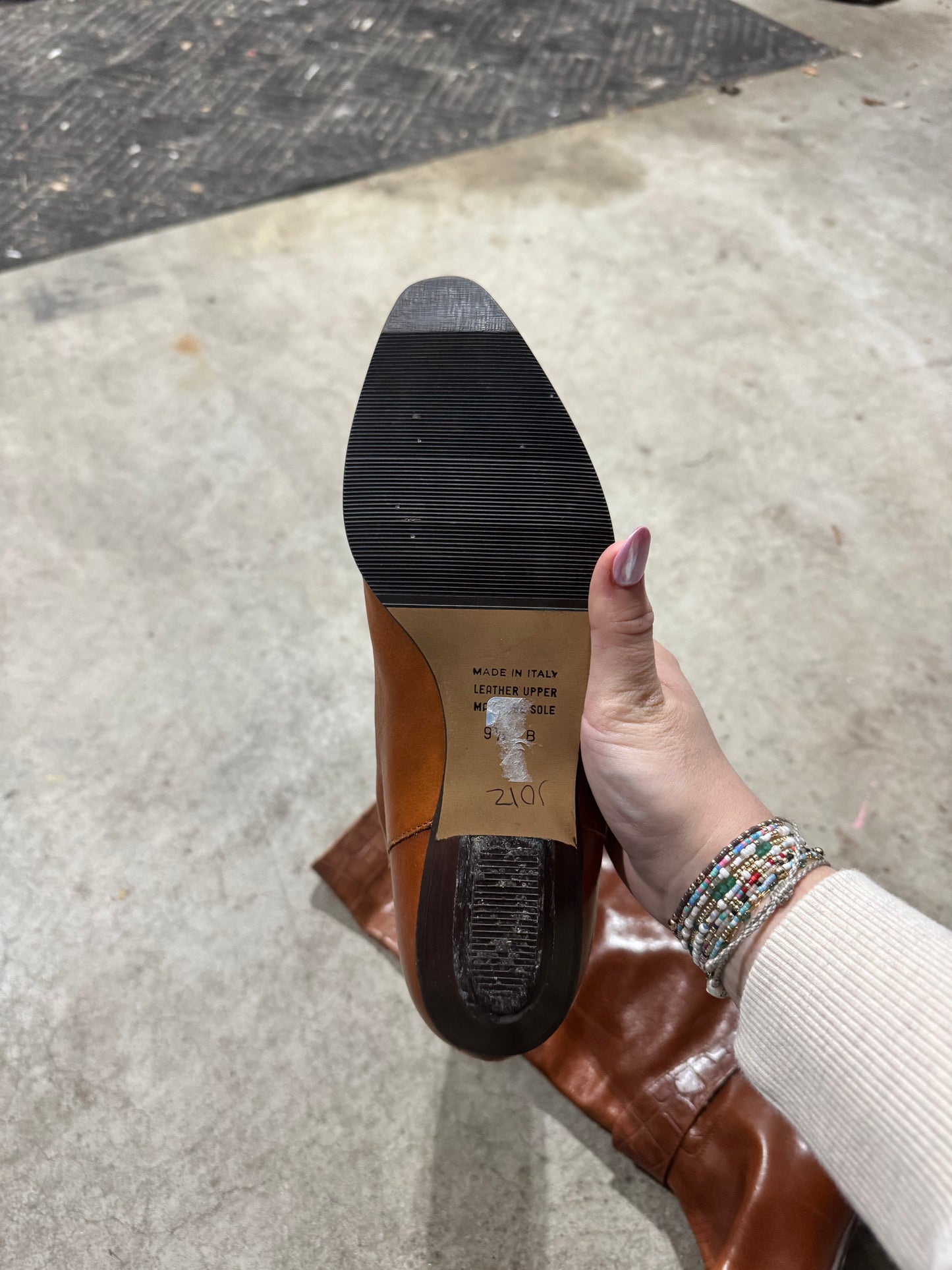 Vtg Italian Leather Boots