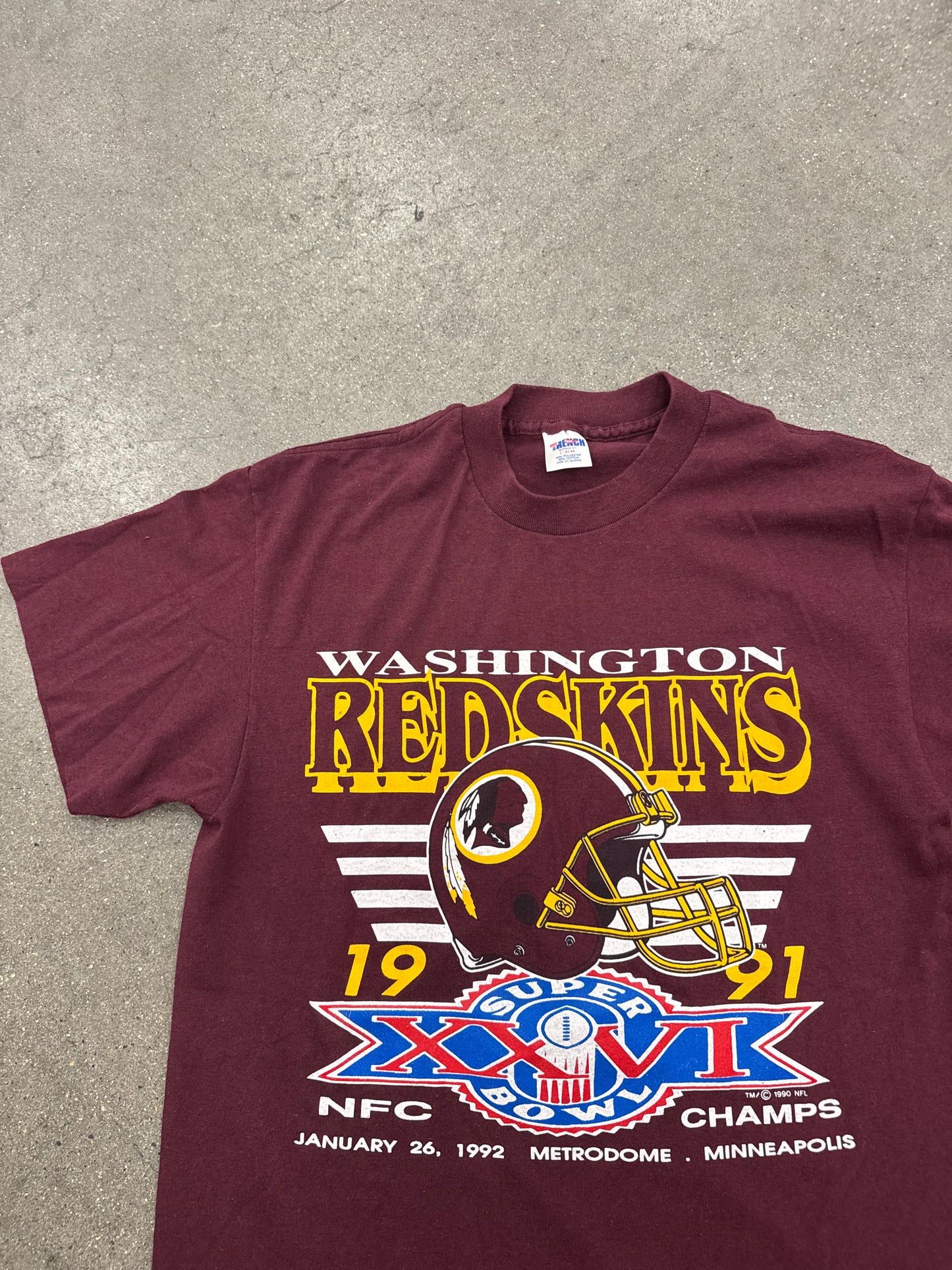 Vtg Redskins Tee
