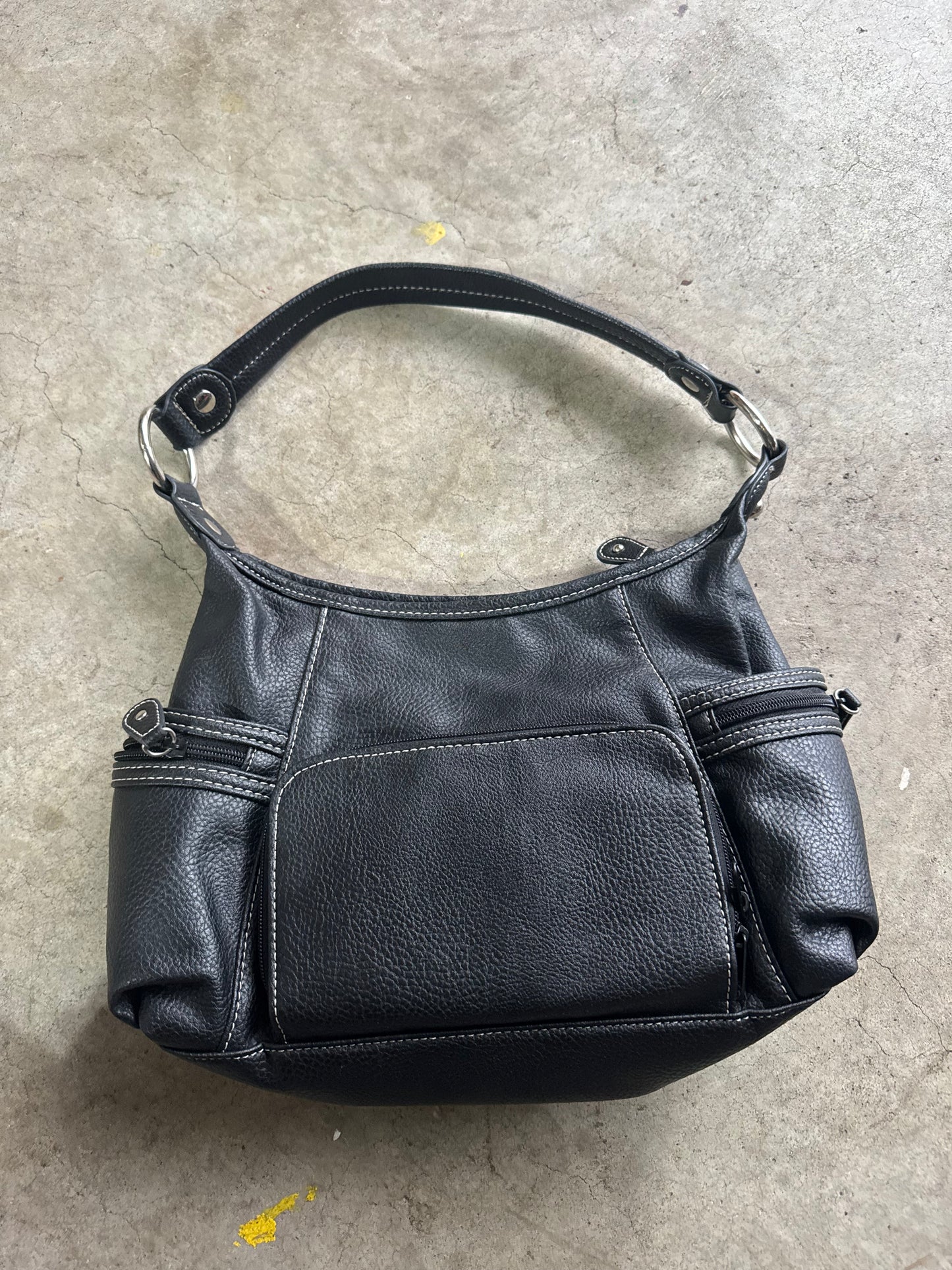 Vtg Black Purse