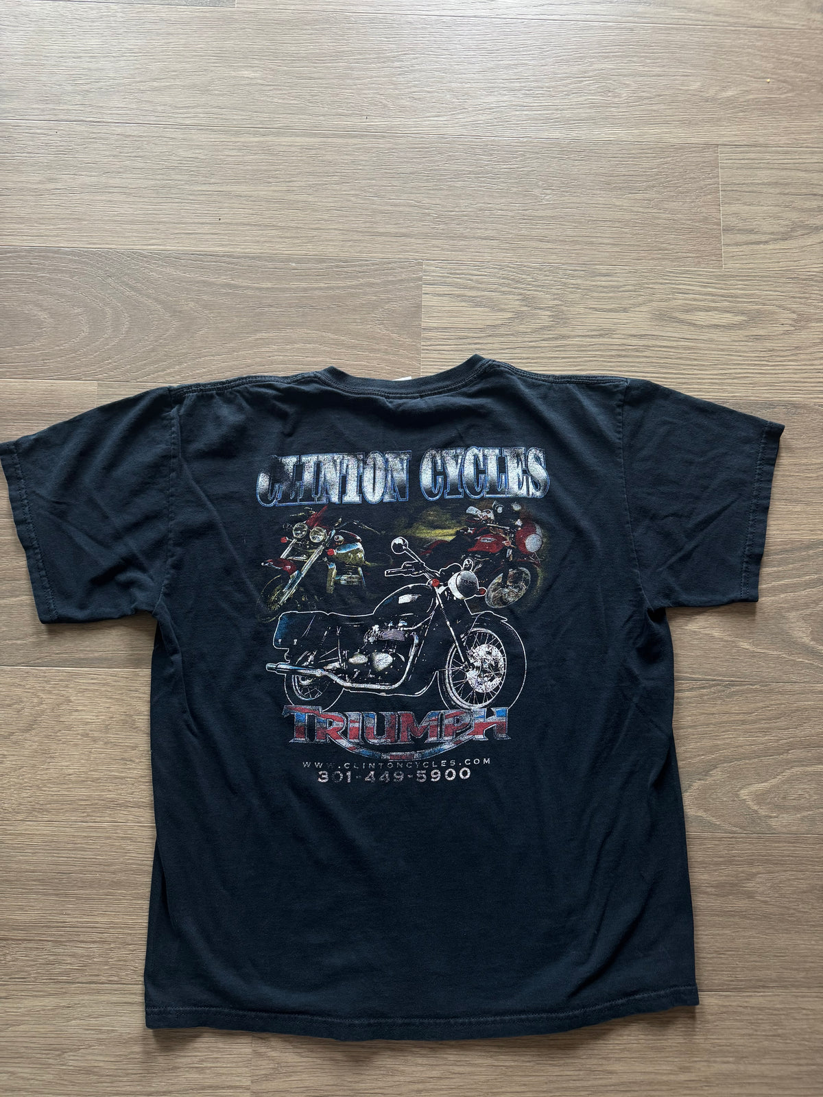 Motorcycle Tee L