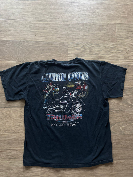 Motorcycle Tee L