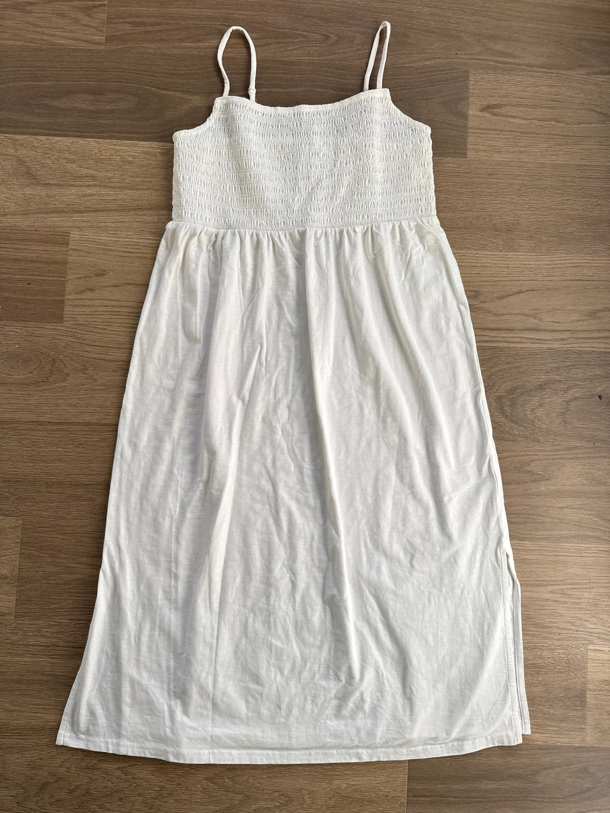 White Maxi Dress L
