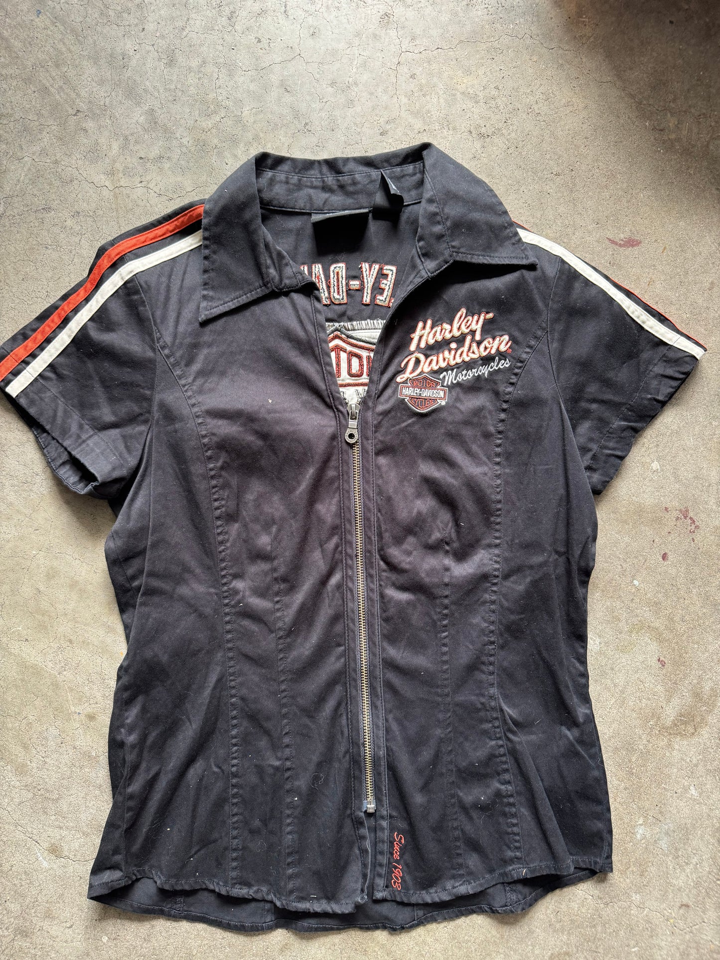 Harley Davidson zip up